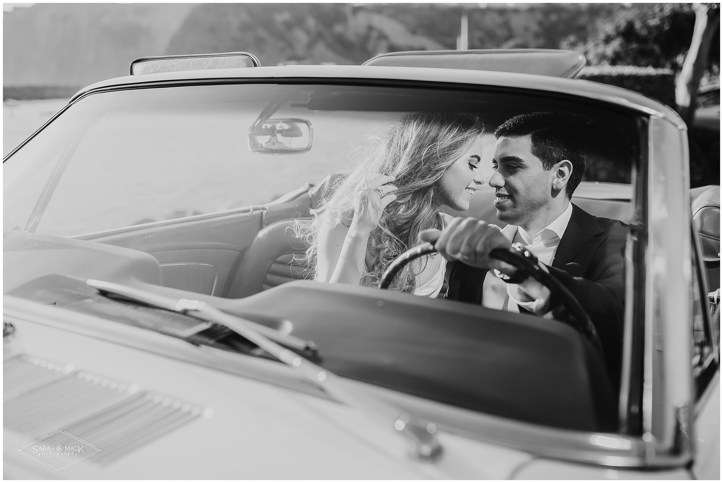 TM Classic Car Orange County Engagement Photography