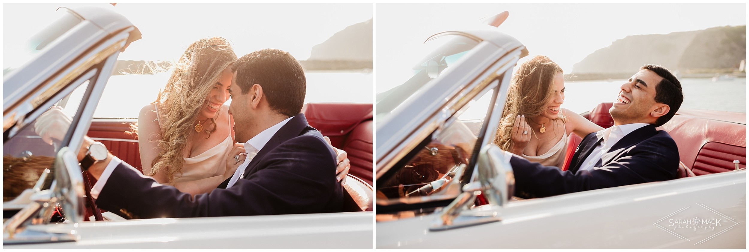 TM Classic Car Orange County Engagement Photography