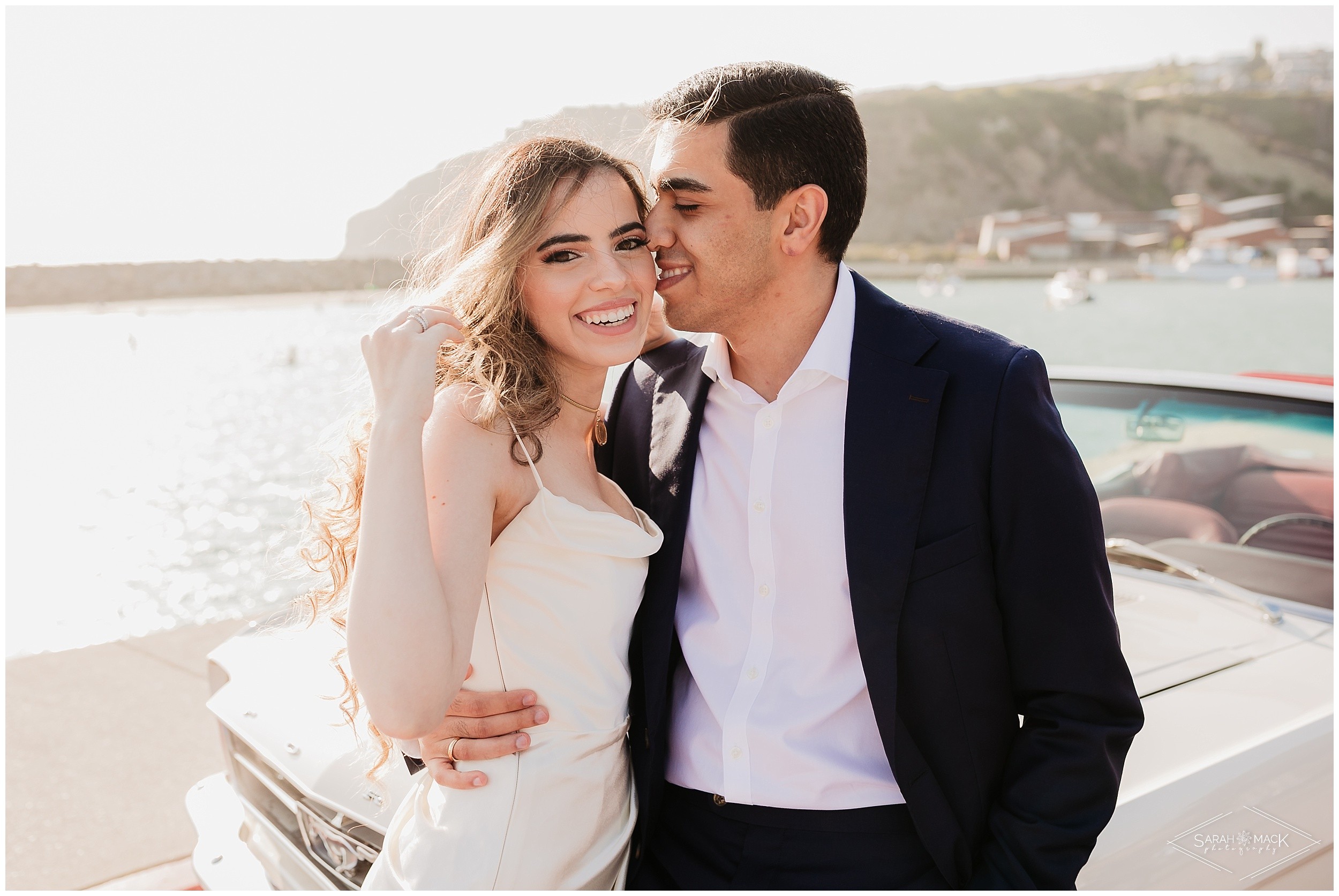 TM Classic Car Orange County Engagement Photography