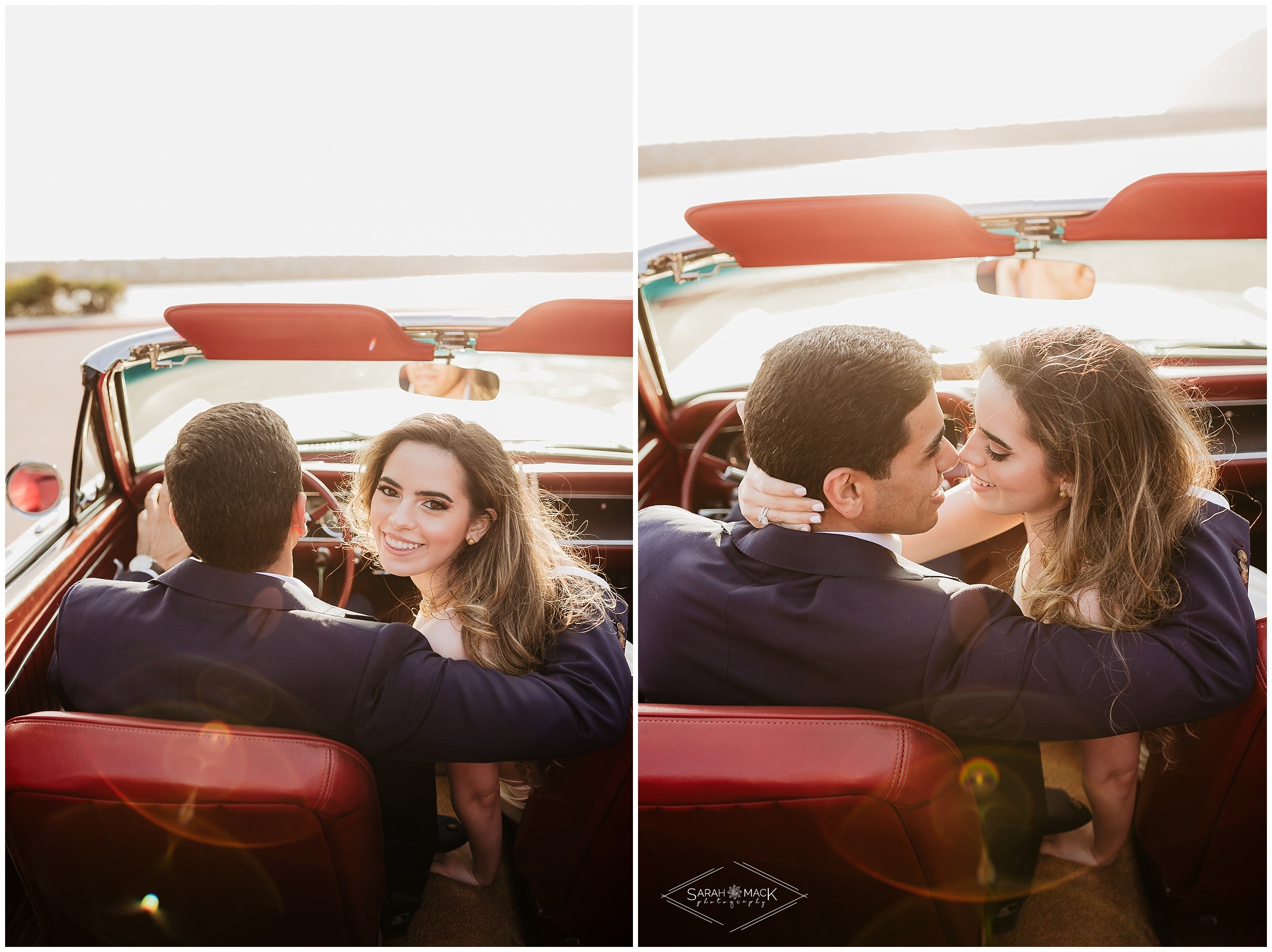 TM Classic Car Orange County Engagement Photography