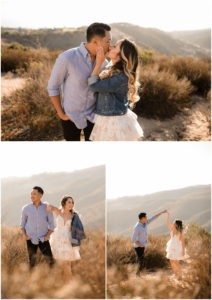 JT Top of the World Laguna Beach Engagement Photography