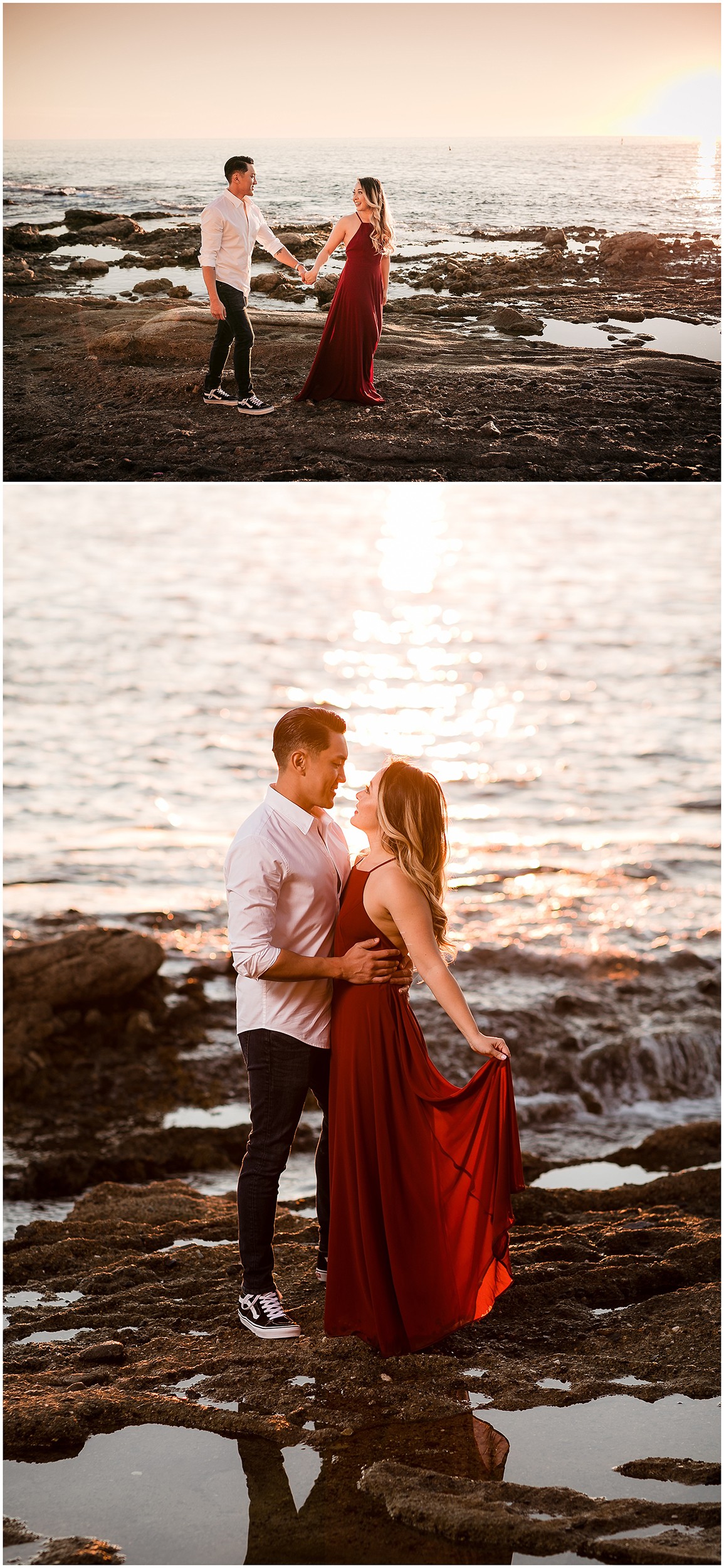 JT Top of the World Laguna Beach Engagement Photography