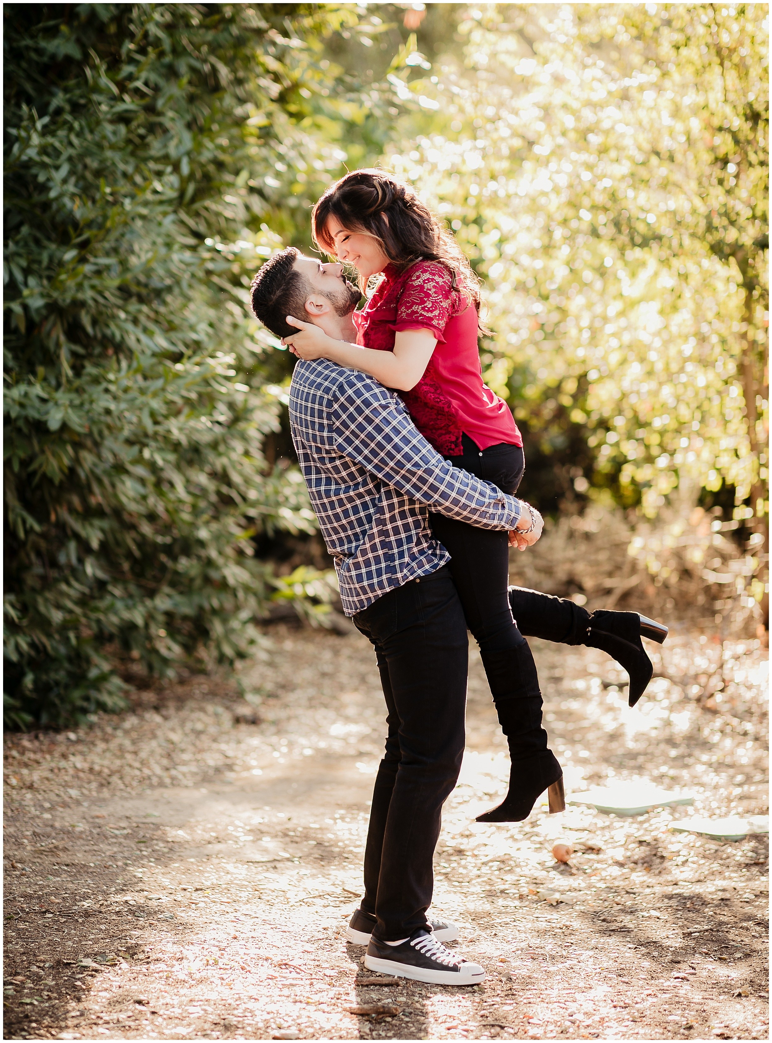 YA Irvine Regional Park Anaheim Engagement Photography