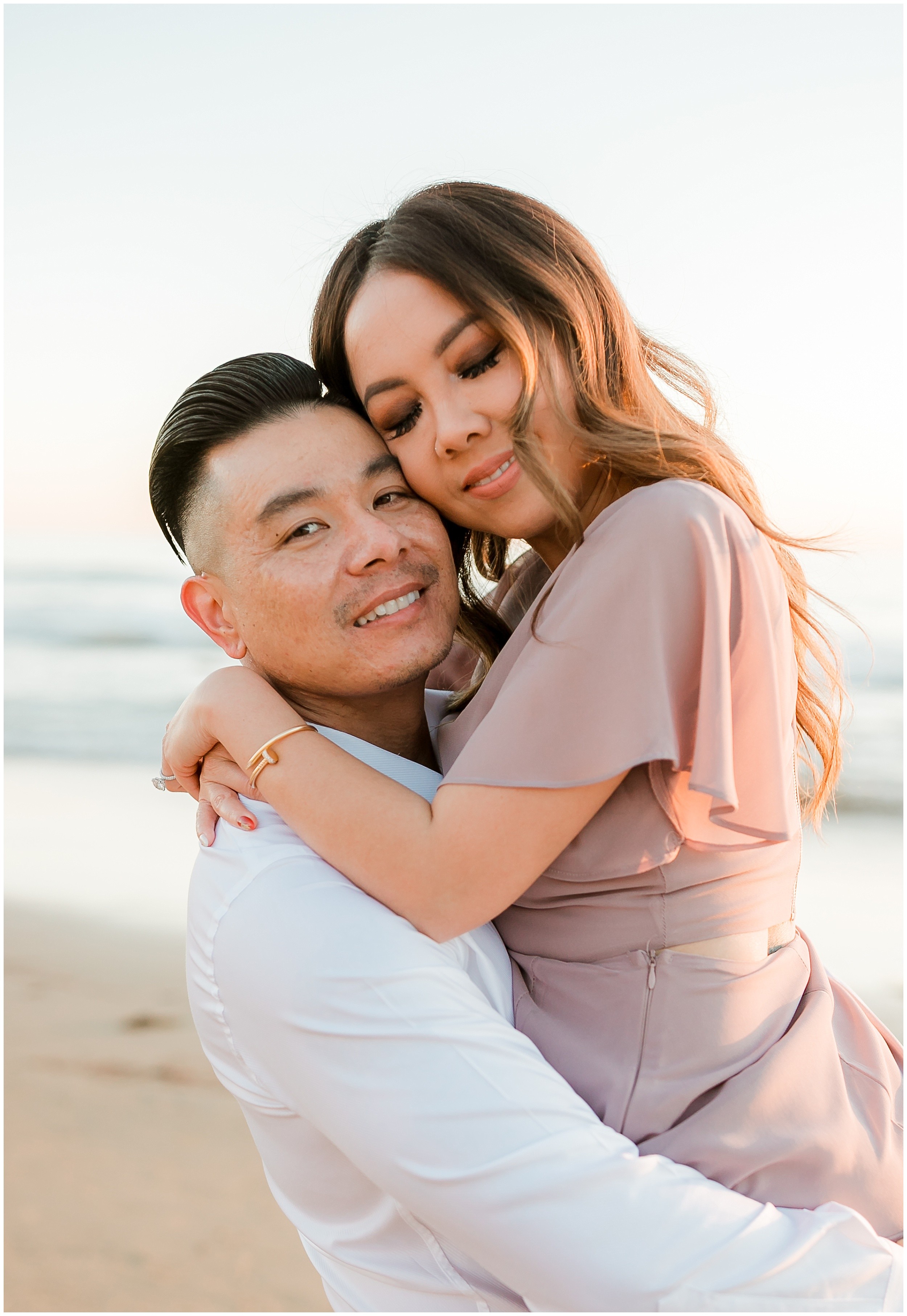 SC Crystal Cove Proposal Couples Photography