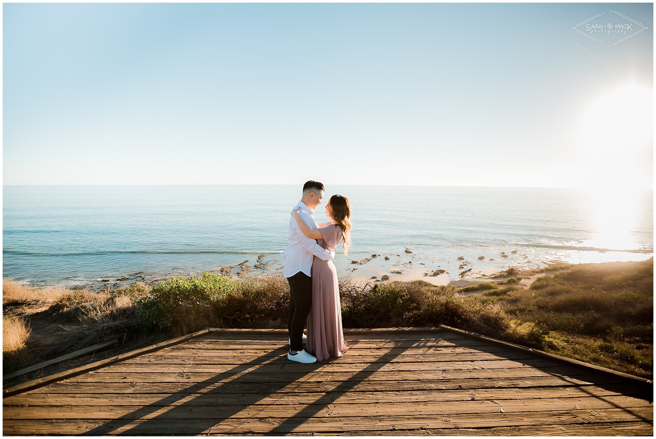 SC Crystal Cove Proposal Couples Photography