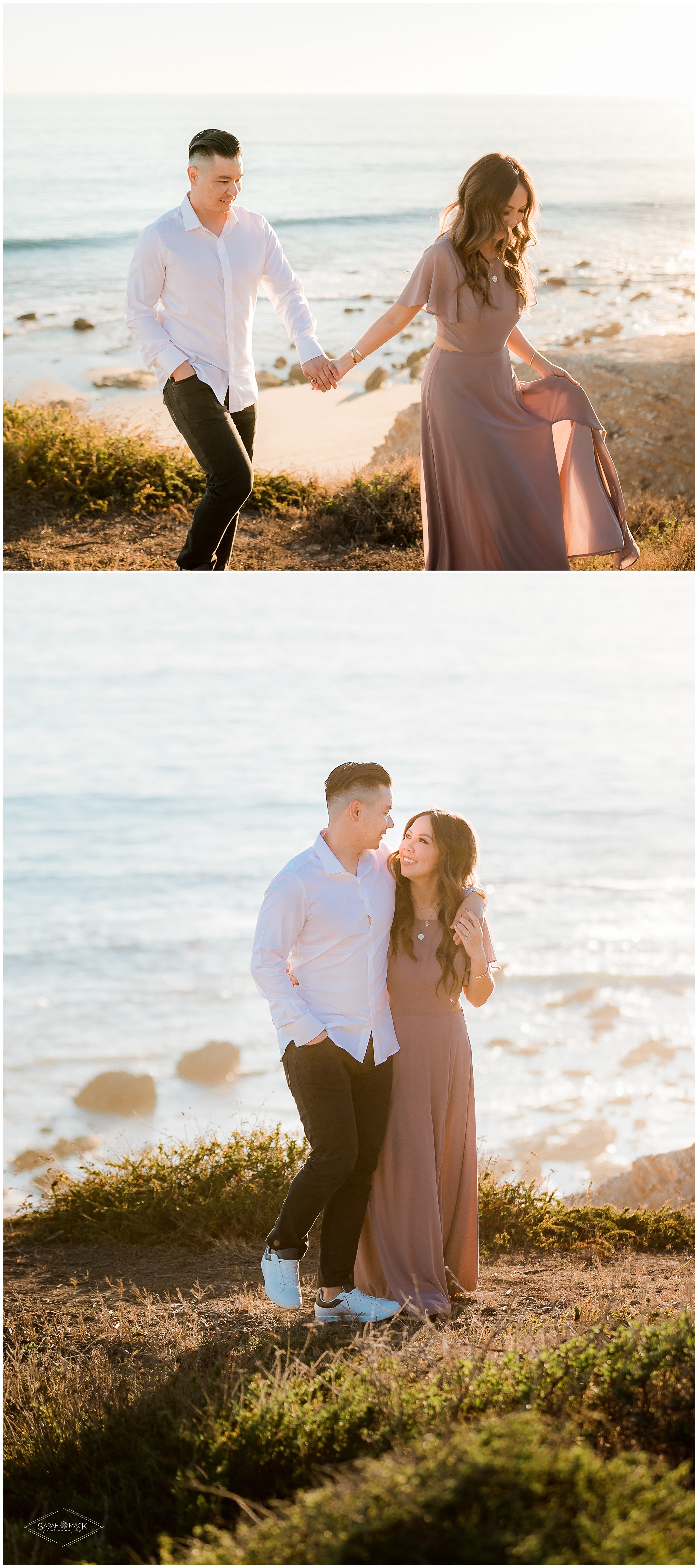 SC Crystal Cove Proposal Couples Photography