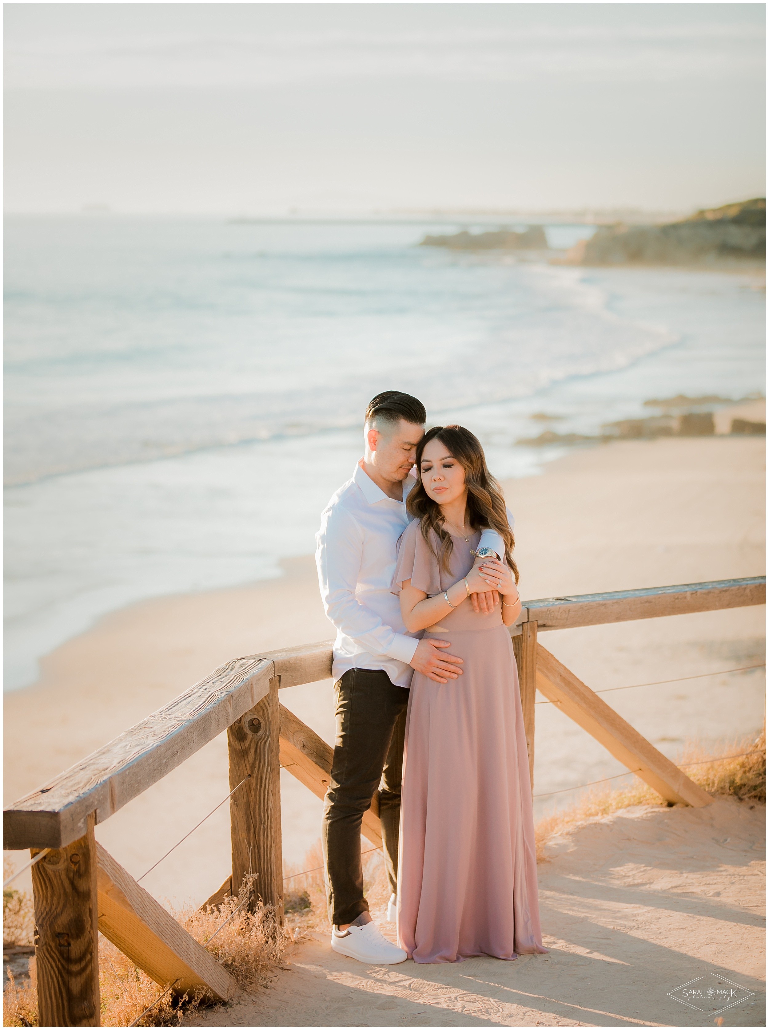 SC Crystal Cove Proposal Couples Photography