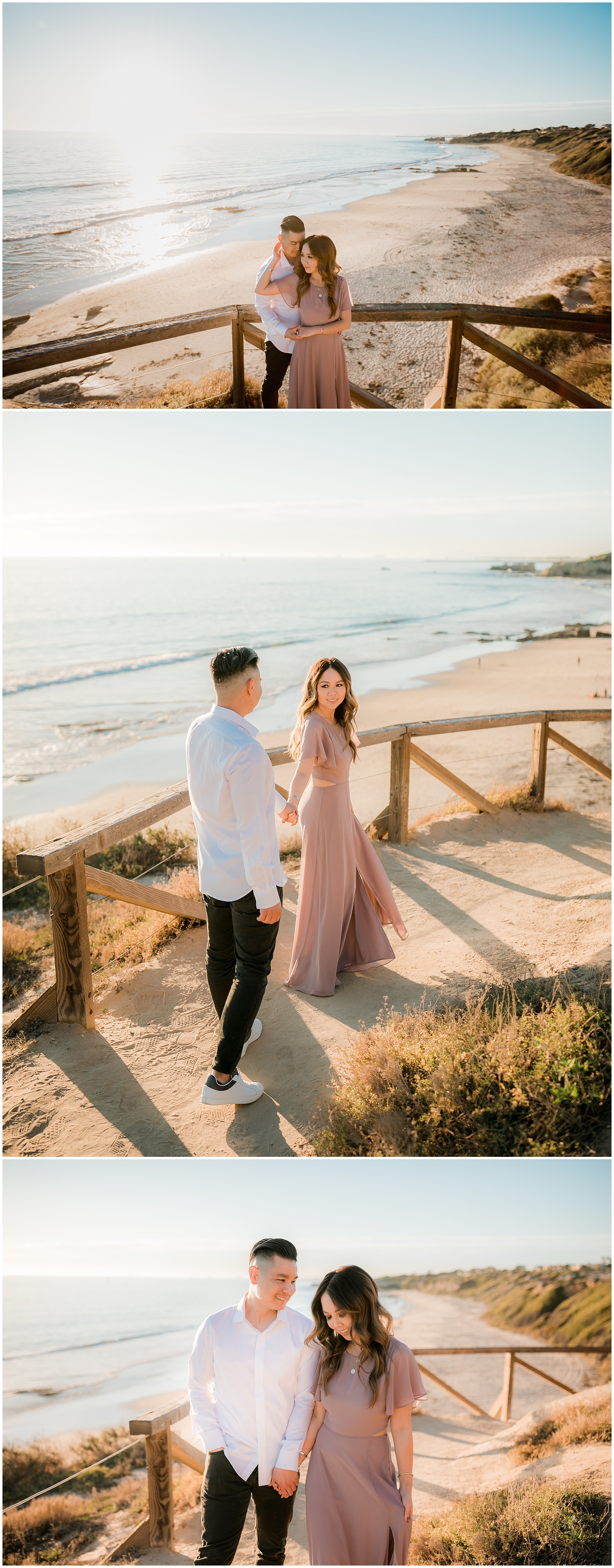 SC Crystal Cove Proposal Couples Photography