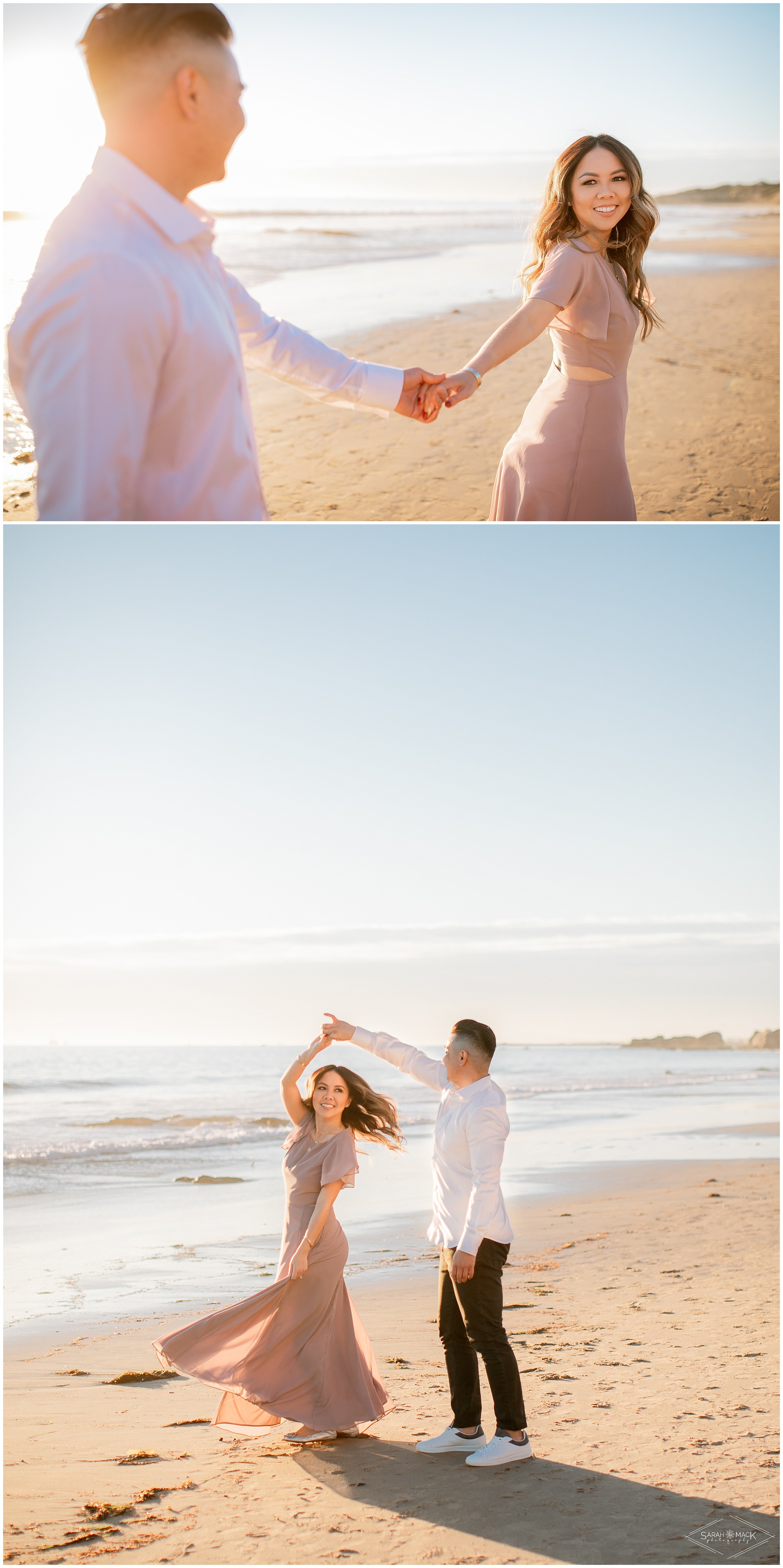 SC Crystal Cove Proposal Couples Photography