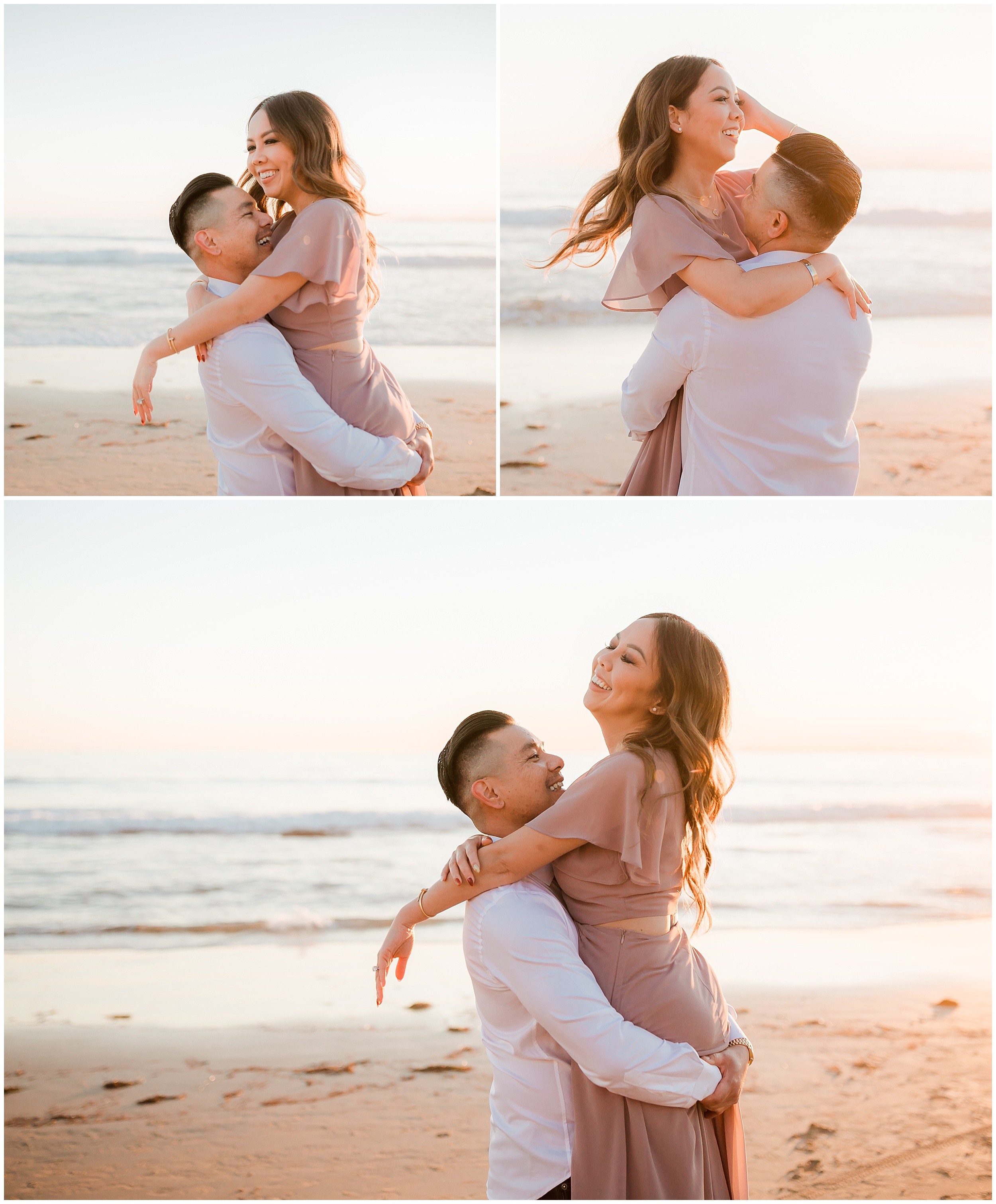 SC Crystal Cove Proposal Couples Photography