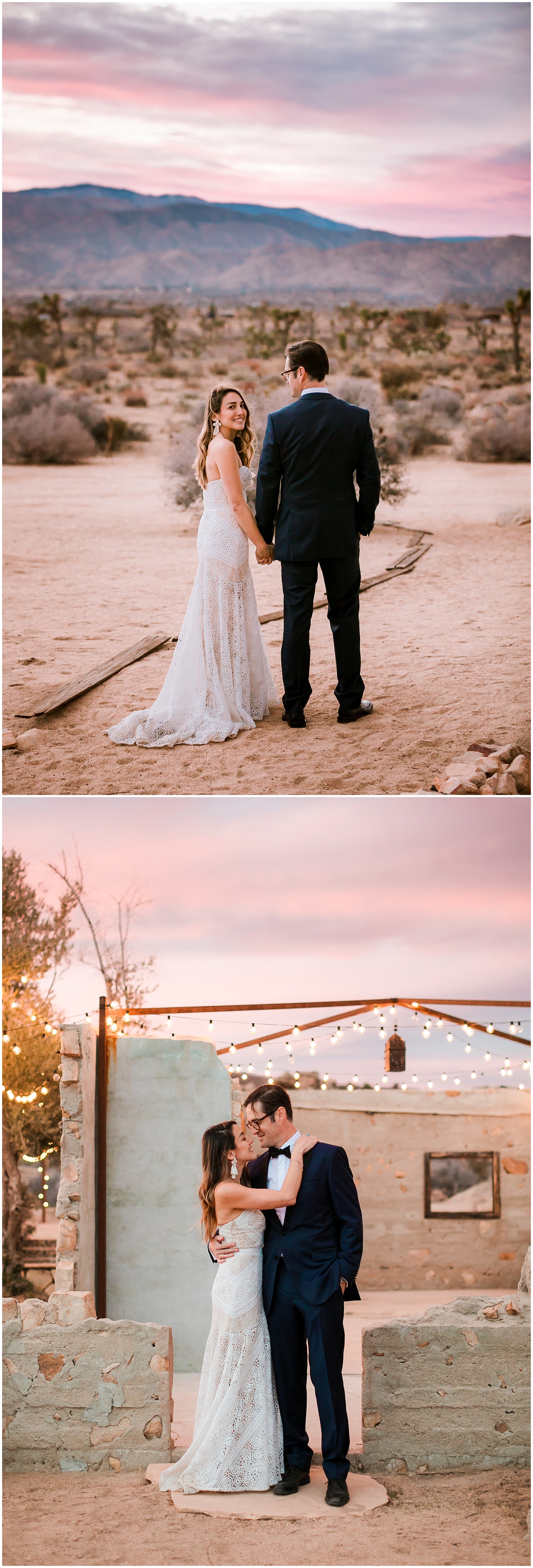 AM The Ruin Venue Josha Tree Wedding Photography