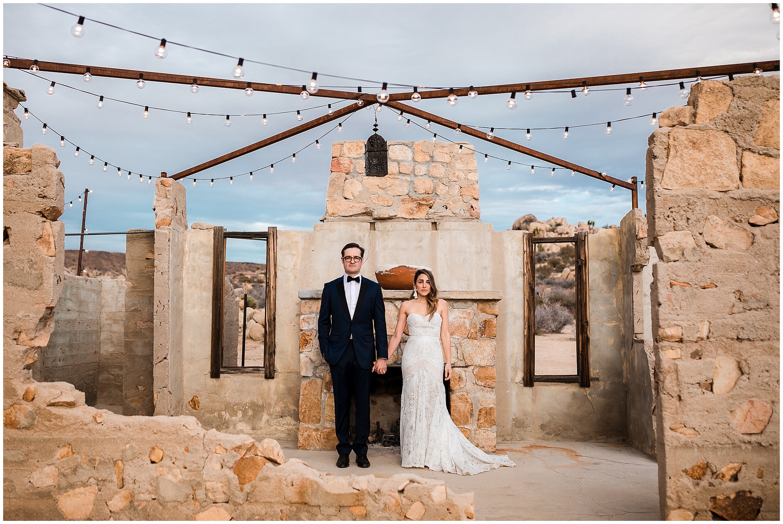 AM The Ruin Venue Josha Tree Wedding Photography