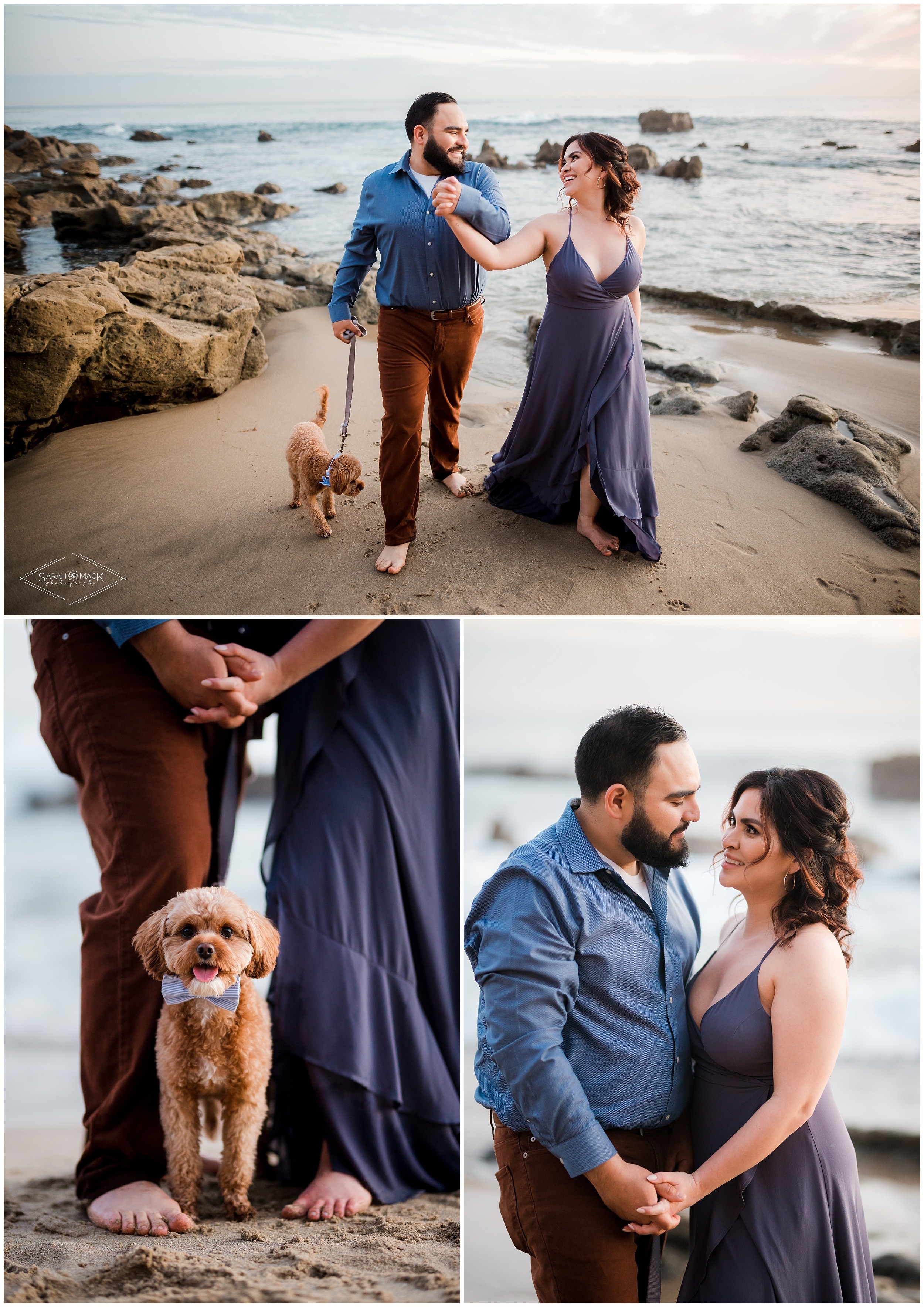 DR Laguna Beach Top of World Engagement Photography