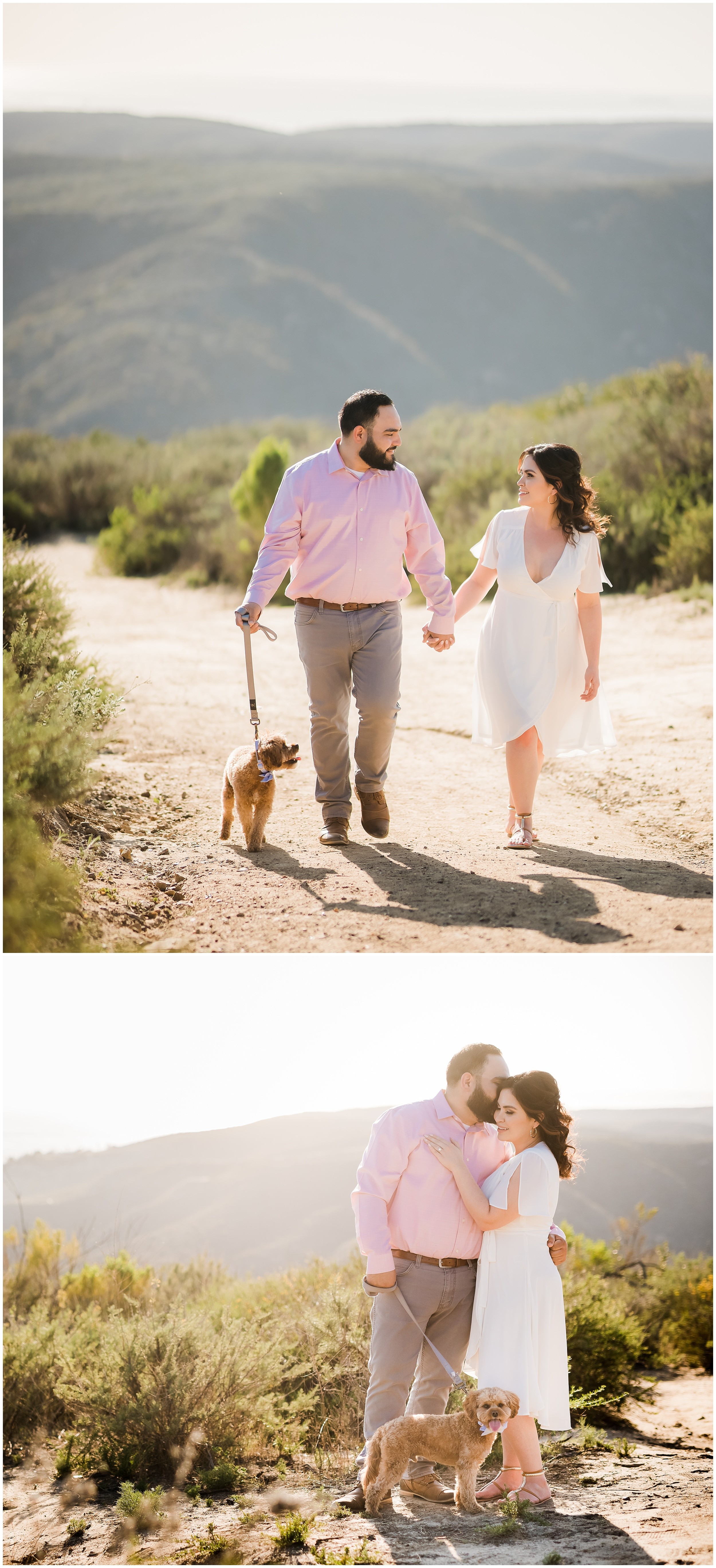 DR Laguna Beach Top of World Engagement Photography