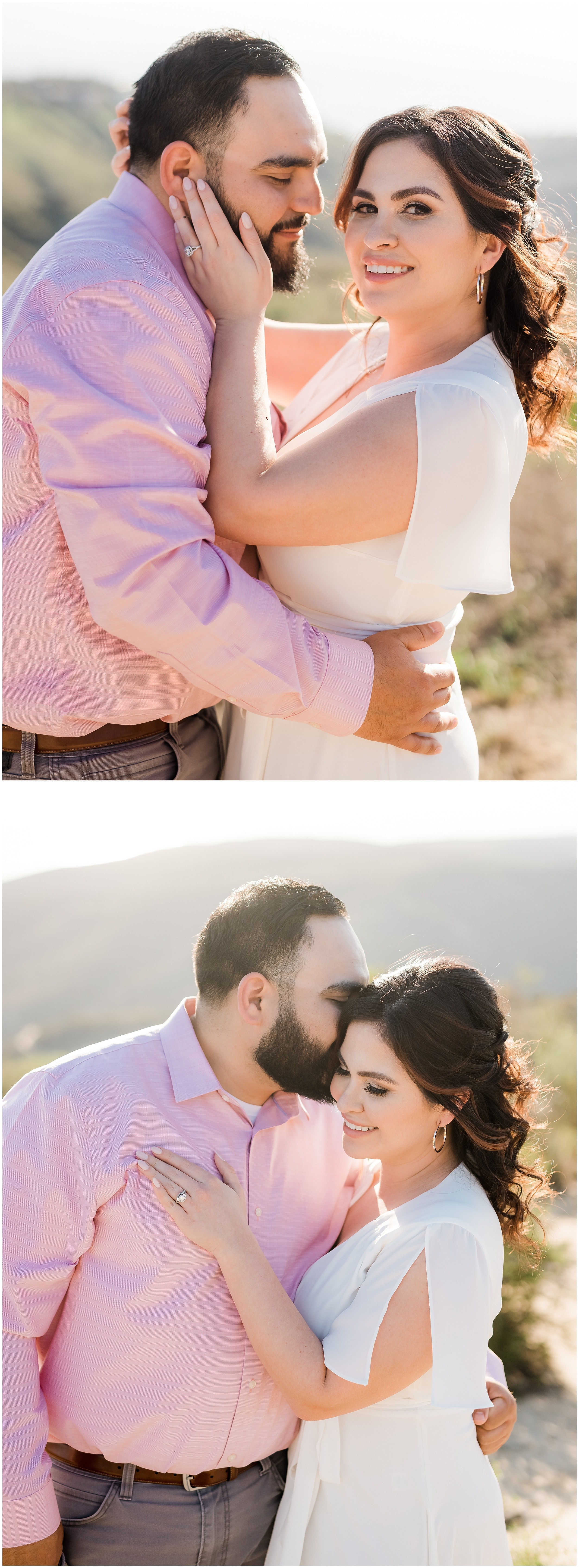 DR Laguna Beach Top of World Engagement Photography