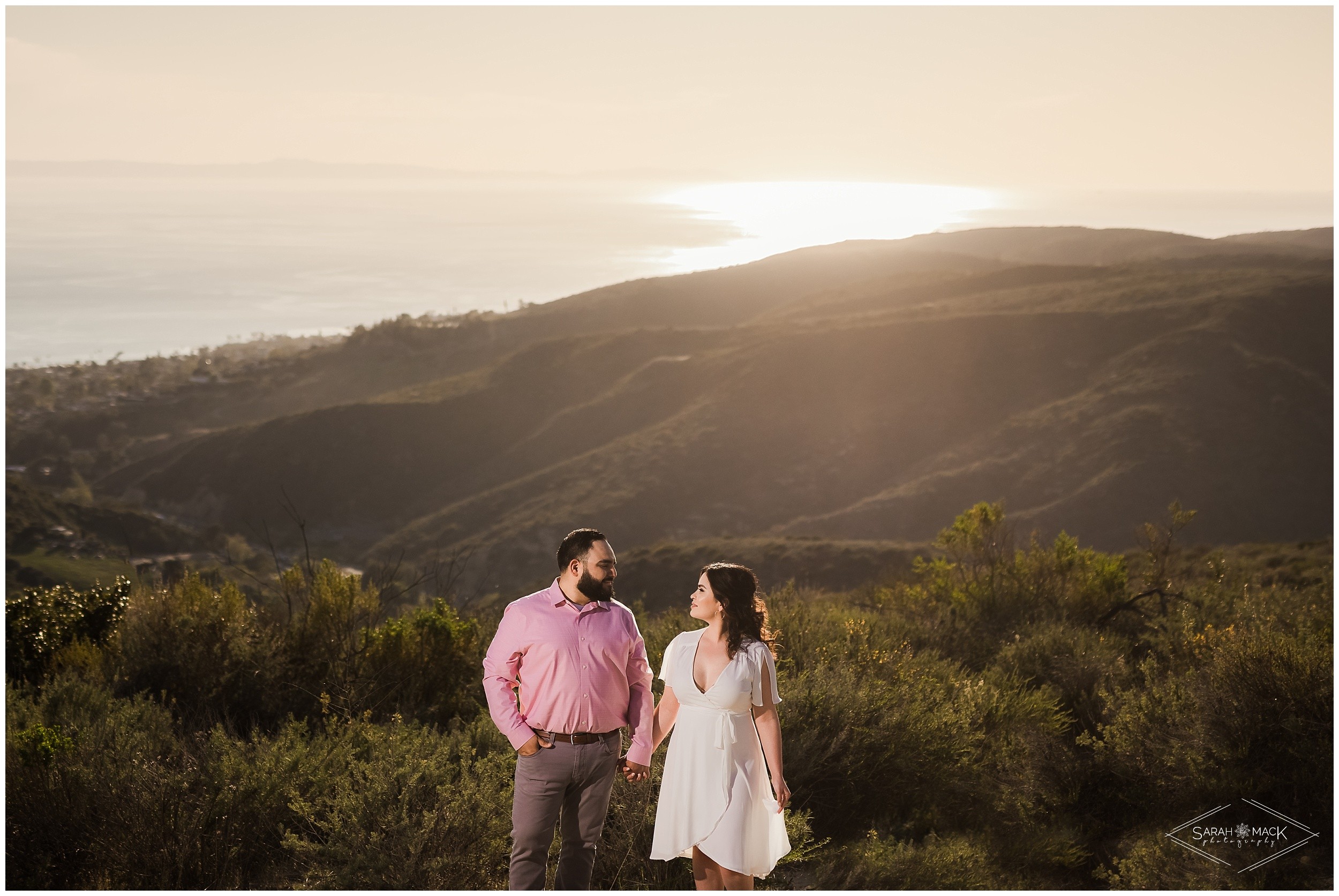 DR Laguna Beach Top of World Engagement Photography