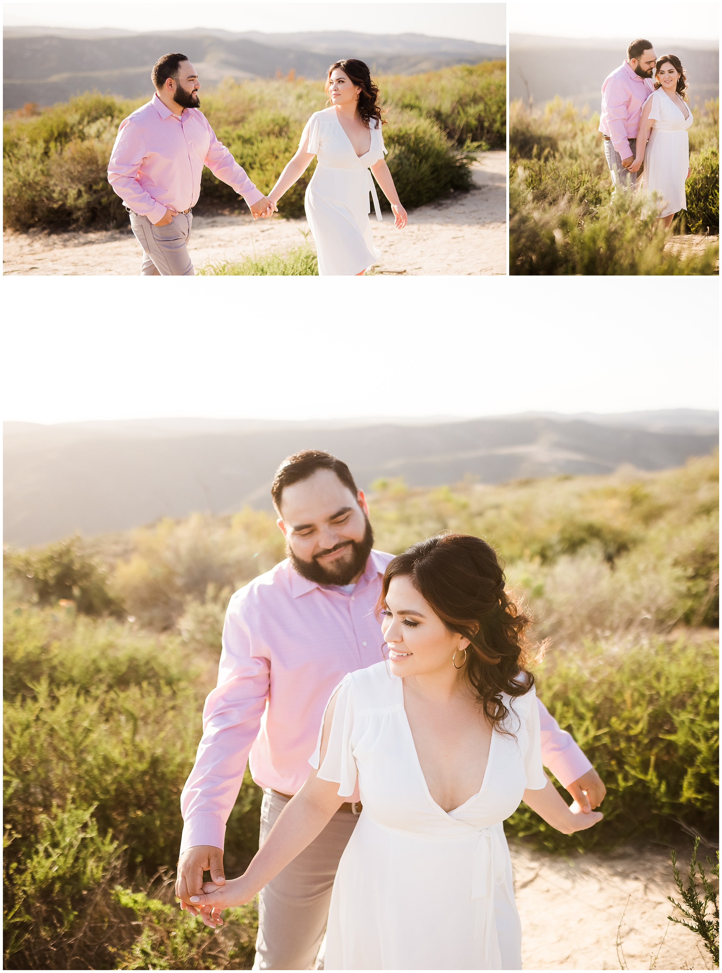 DR Laguna Beach Top of World Engagement Photography