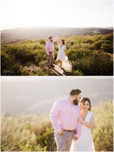 DR Laguna Beach Top of World Engagement Photography