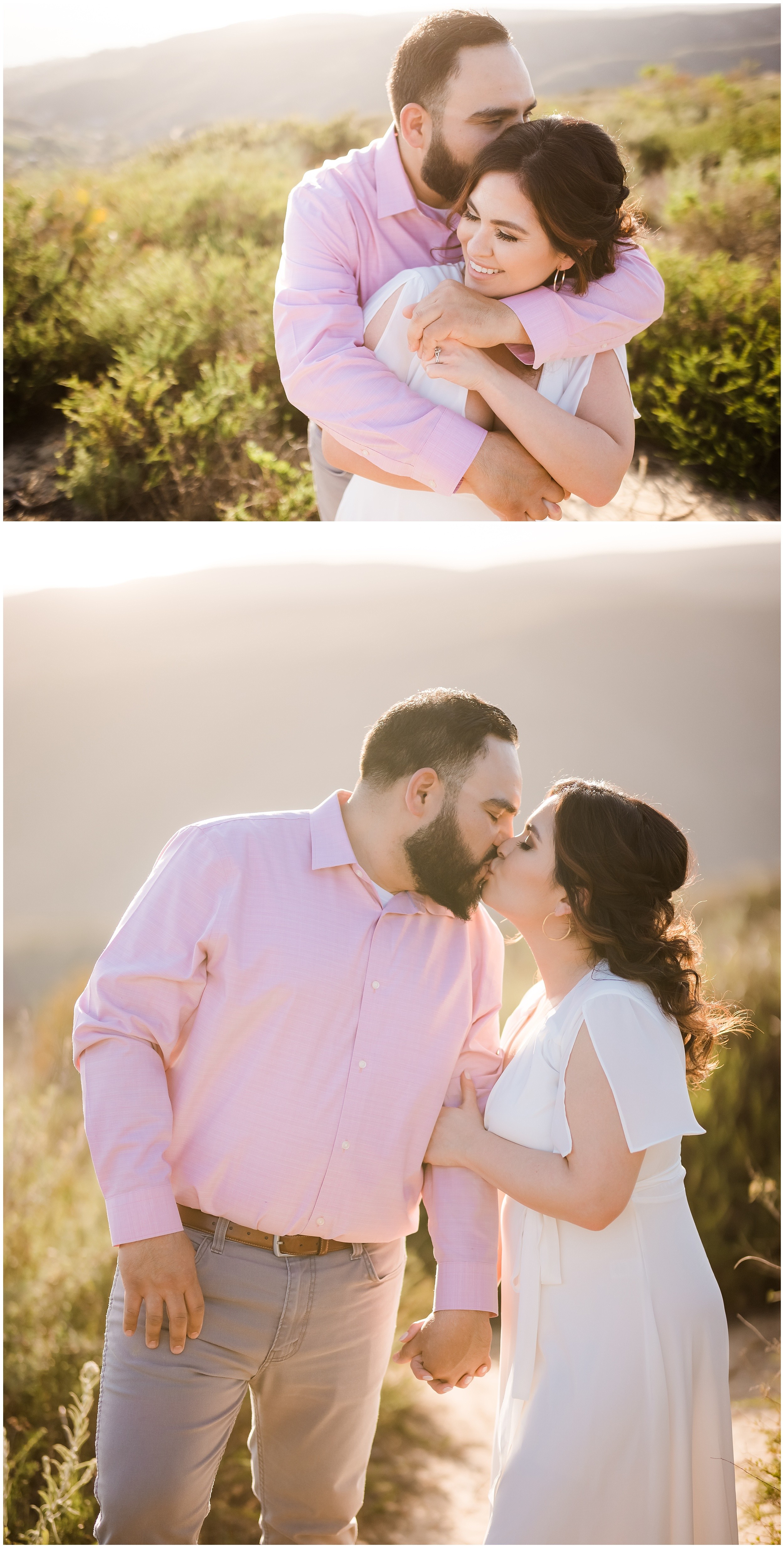 DR Laguna Beach Top of World Engagement Photography