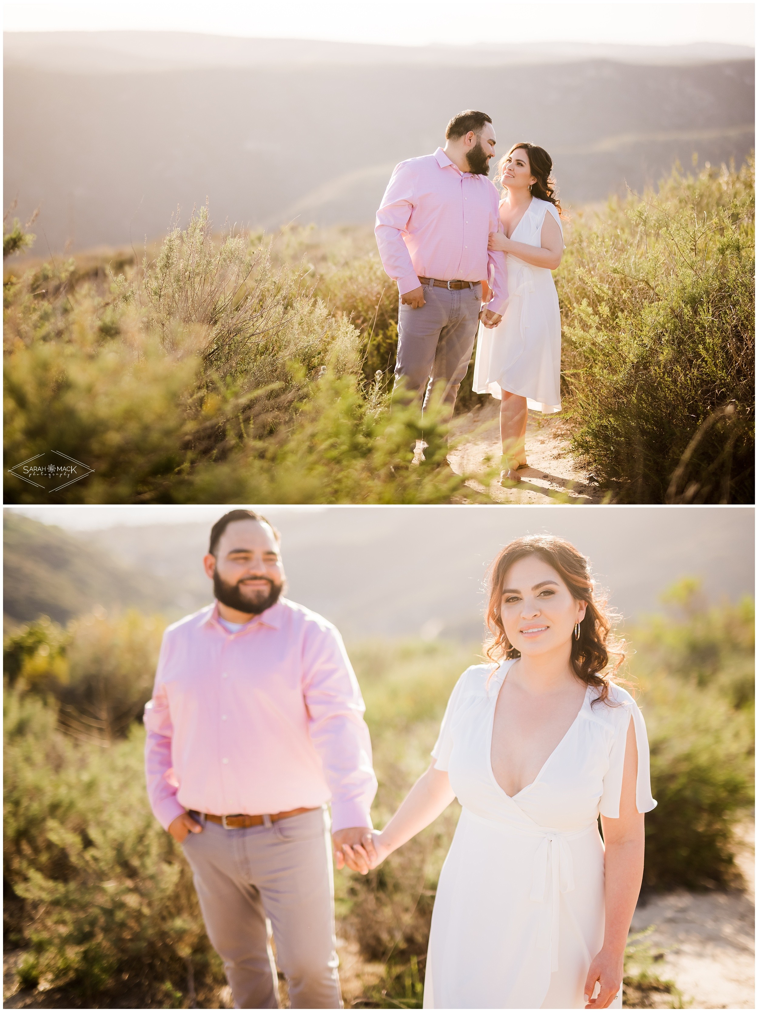 DR Laguna Beach Top of World Engagement Photography