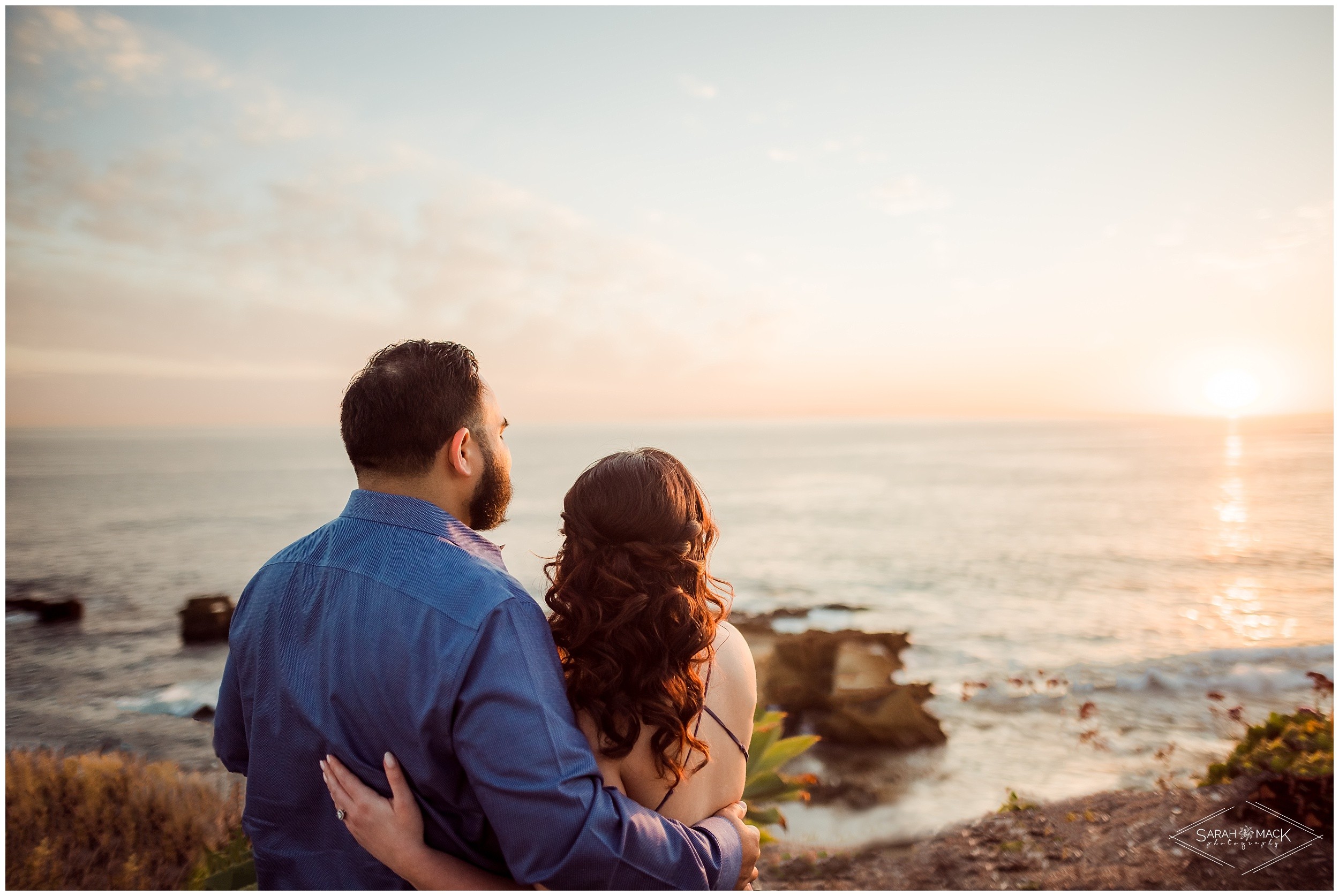 DR Laguna Beach Top of World Engagement Photography