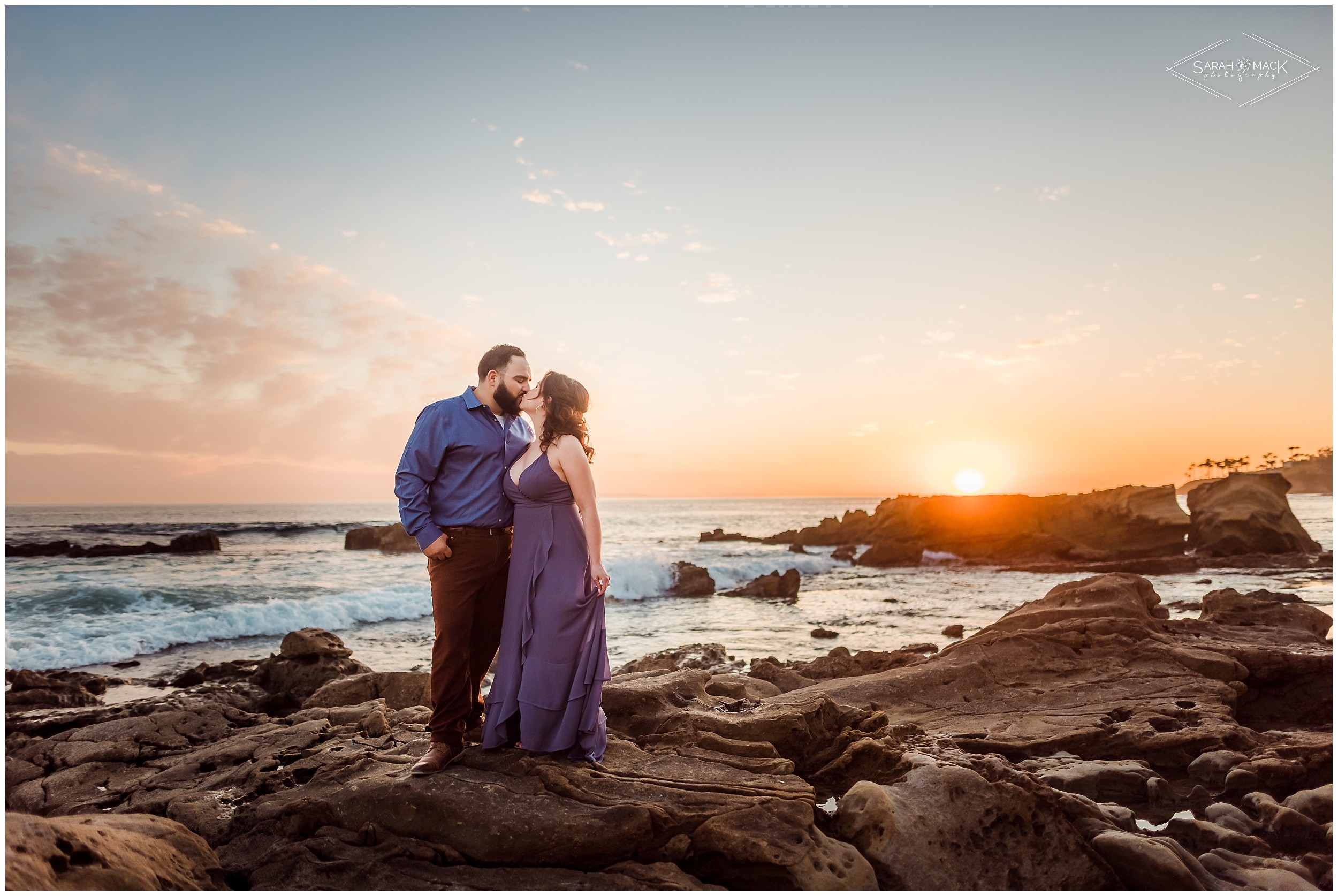 DR Laguna Beach Top of World Engagement Photography