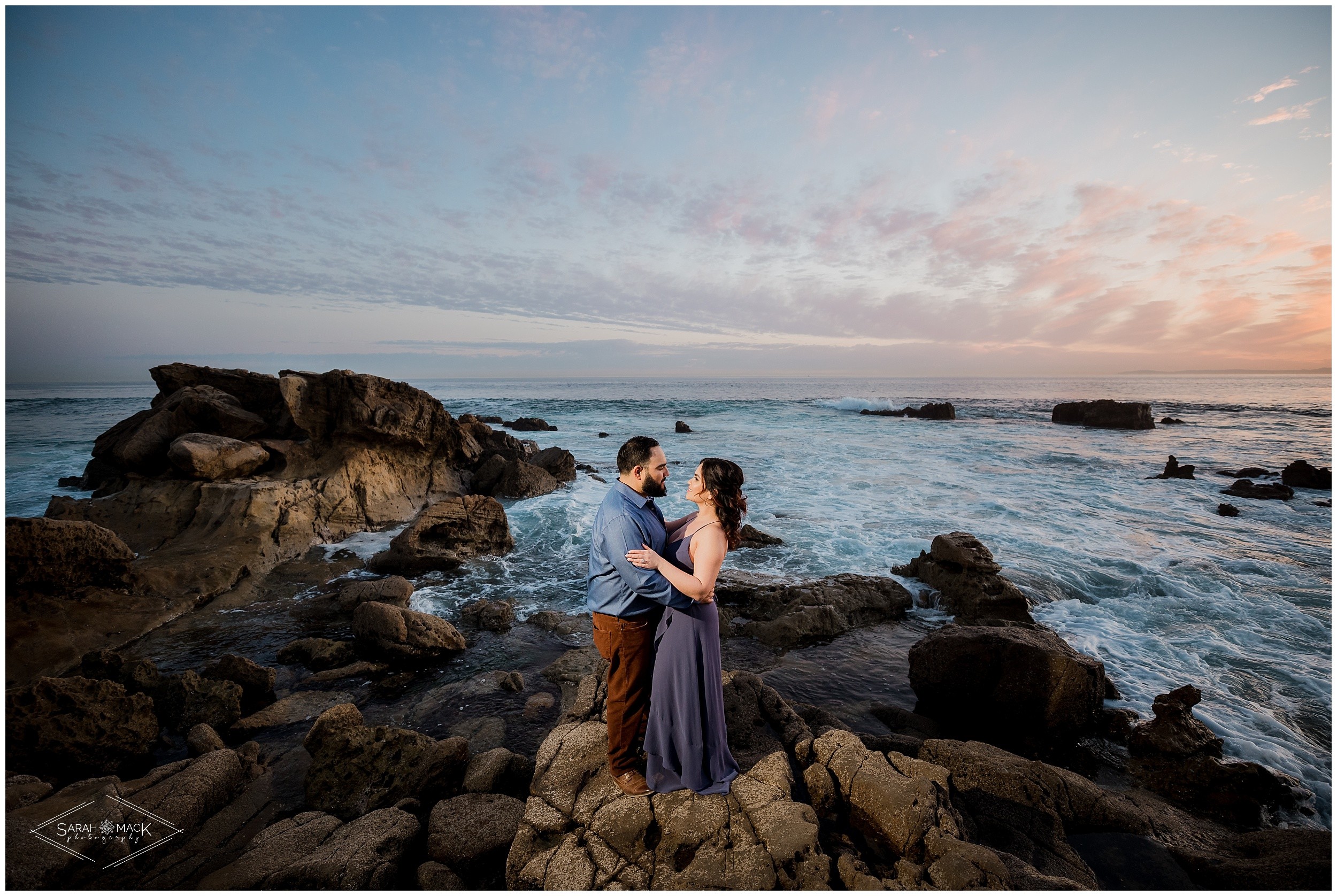 DR Laguna Beach Top of World Engagement Photography