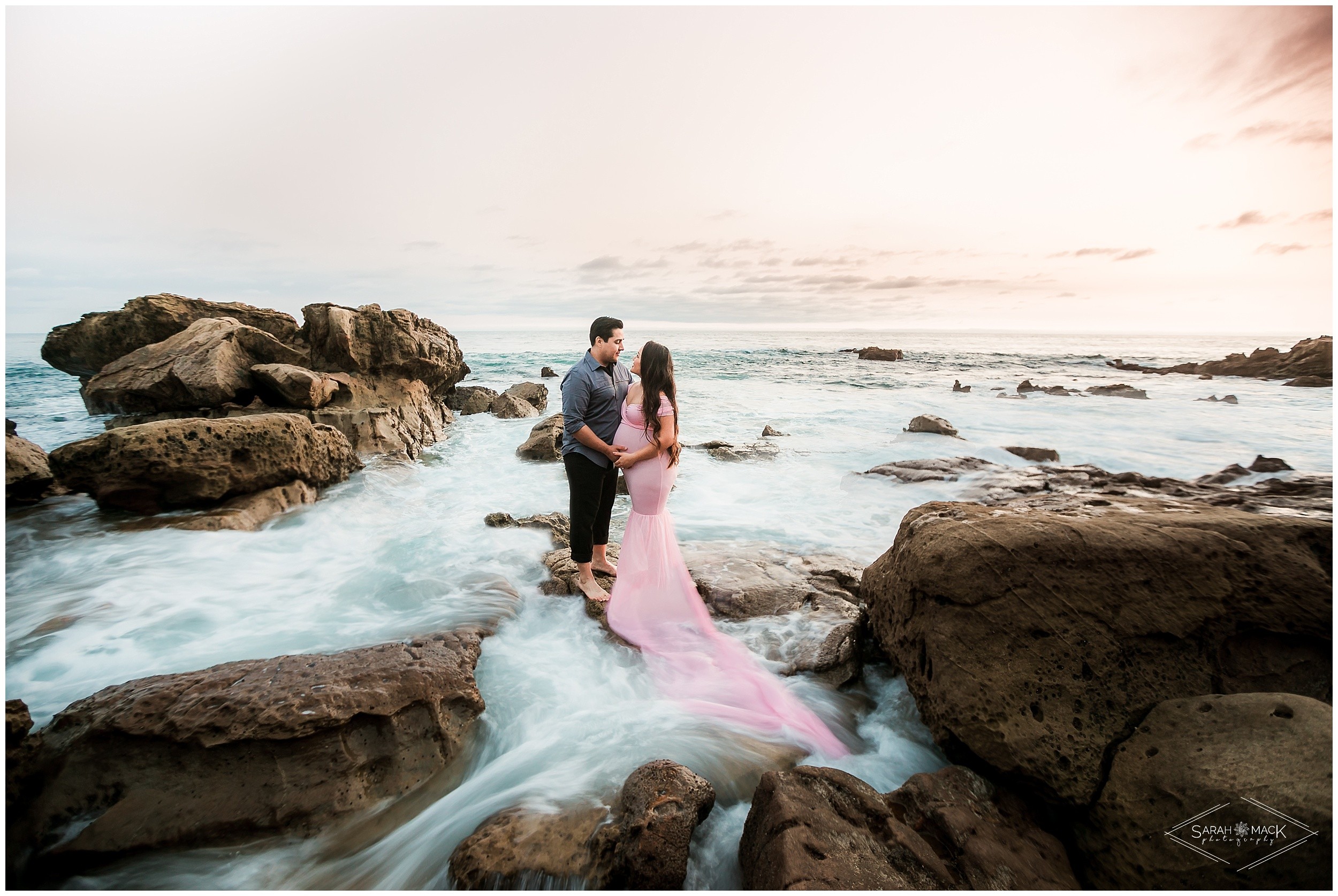 LR Laguna Beach Maternity Session