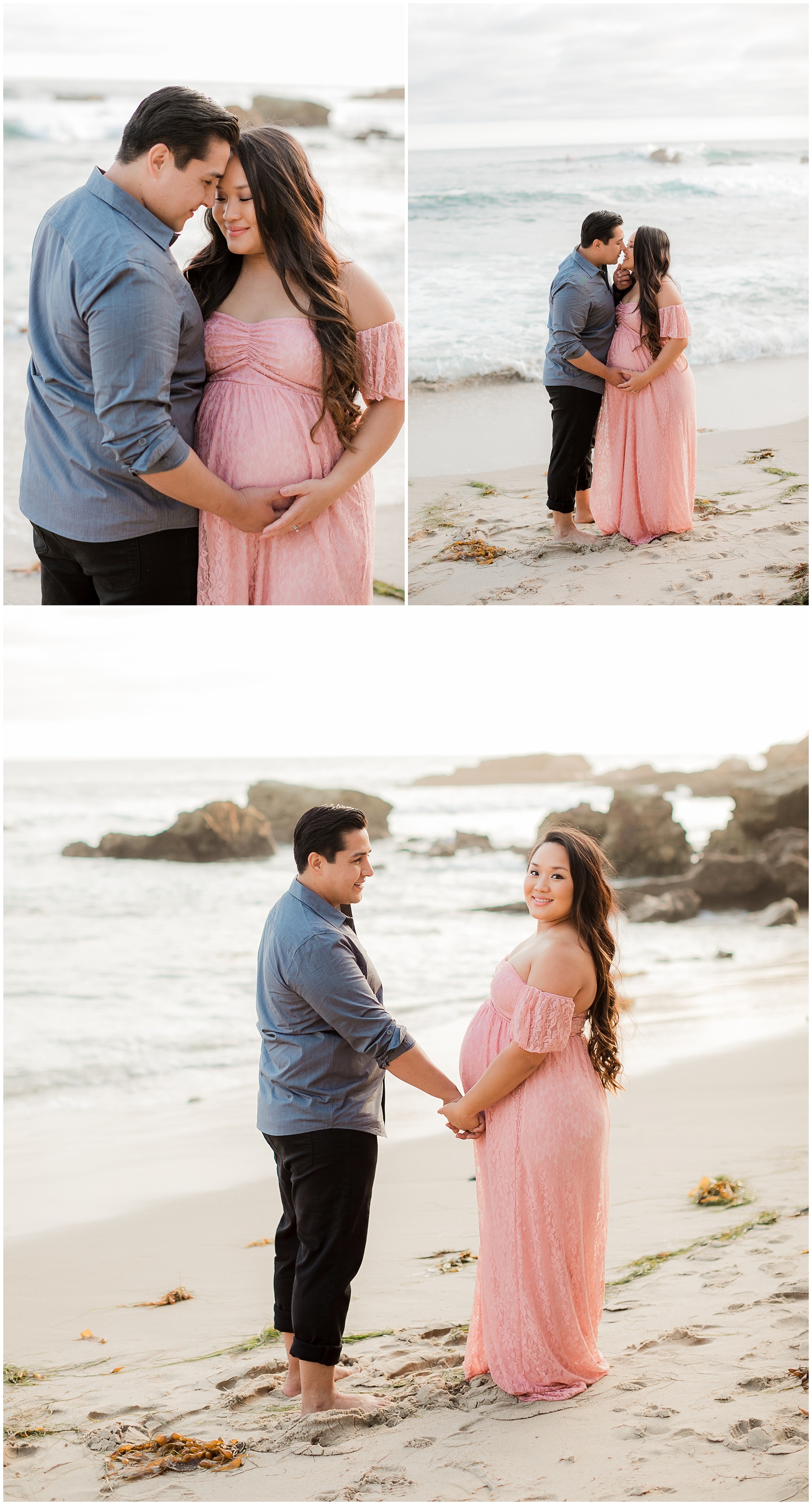 LR Laguna Beach Maternity Session