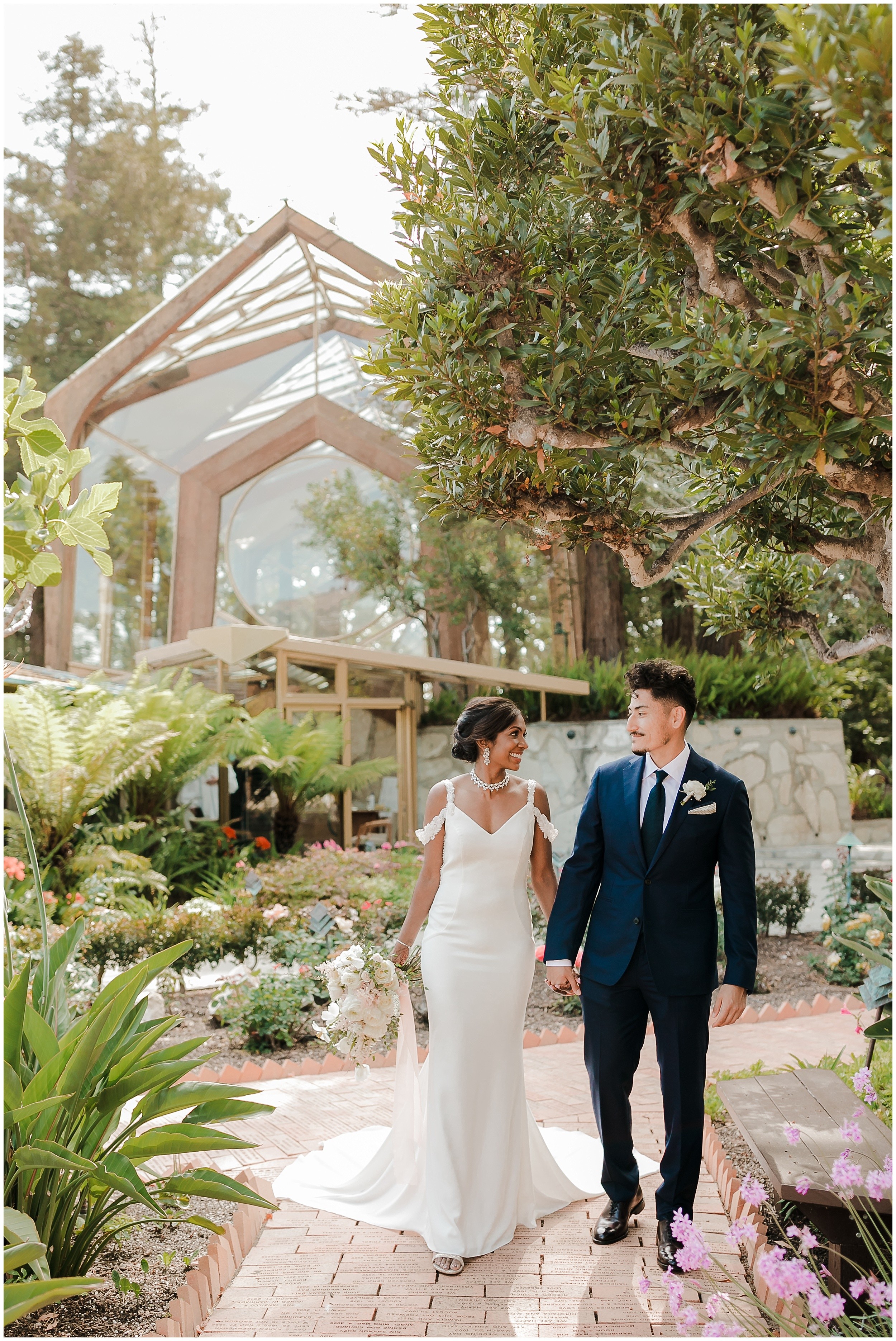 NJ Wayfarers Chapel Terranea Wedding Photography