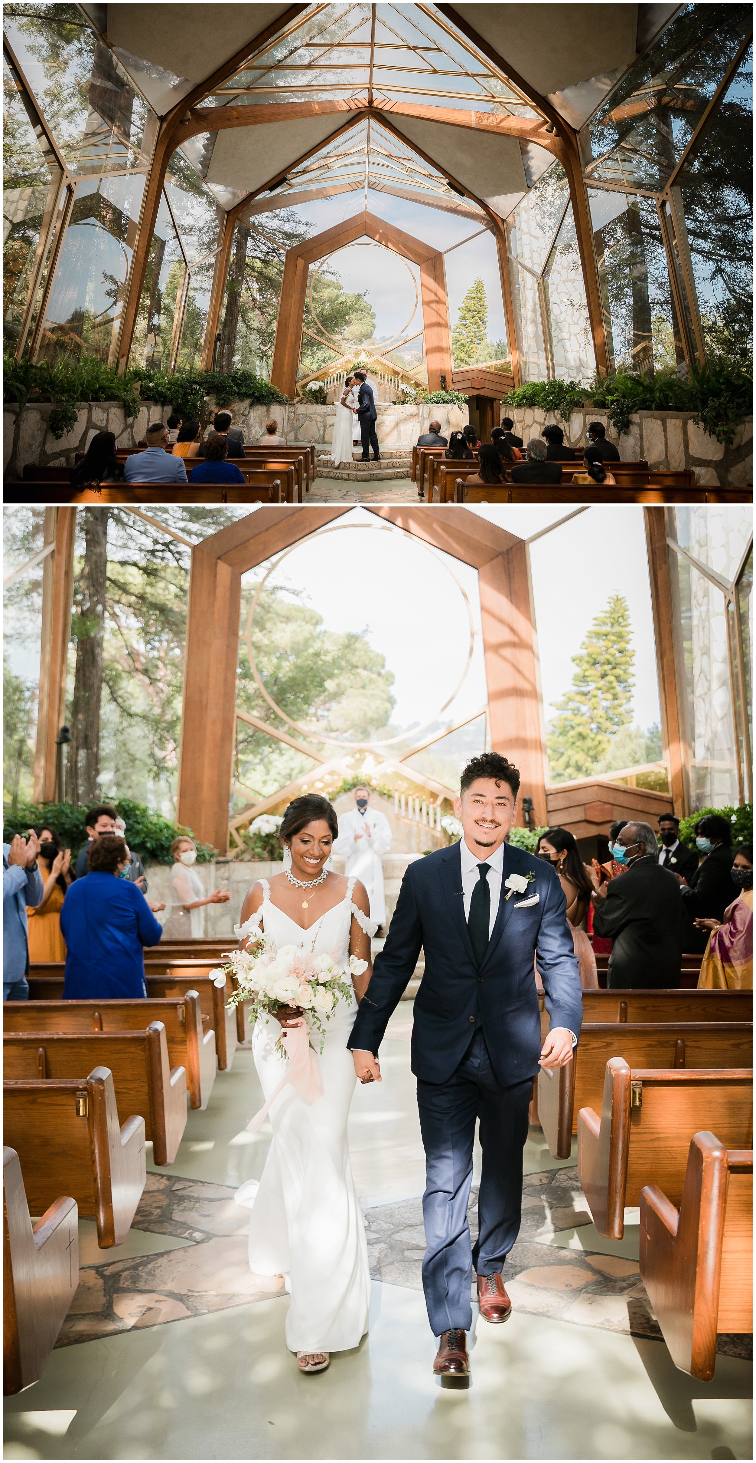 NJ Wayfarers Chapel Terranea Wedding Photography