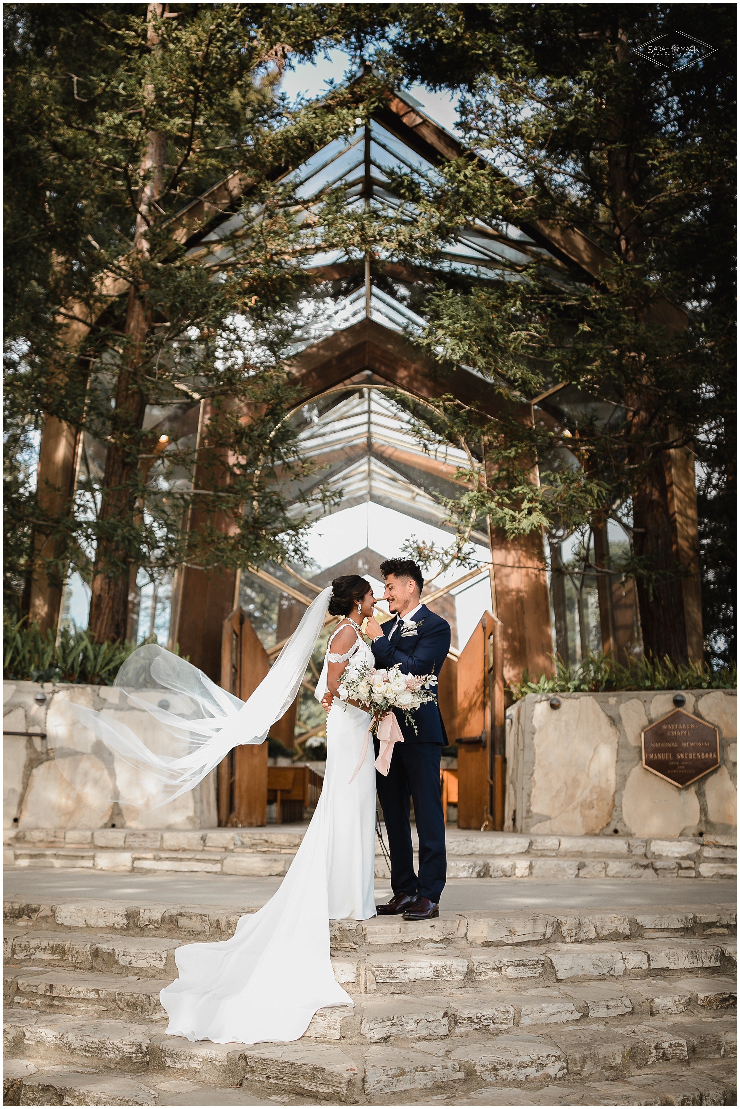 NJ Wayfarers Chapel Terranea Wedding Photography