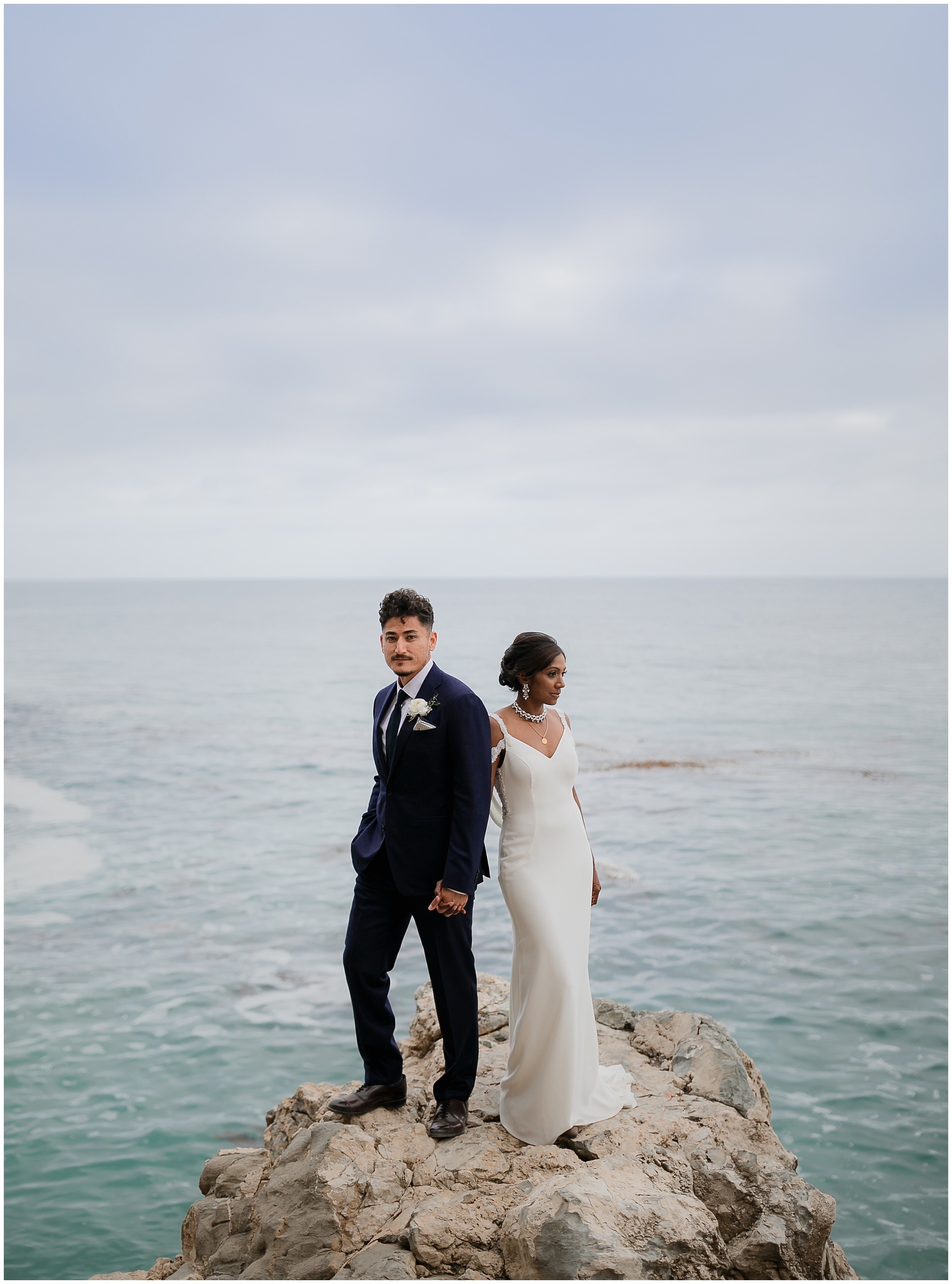 NJ Wayfarers Chapel Terranea Wedding Photography