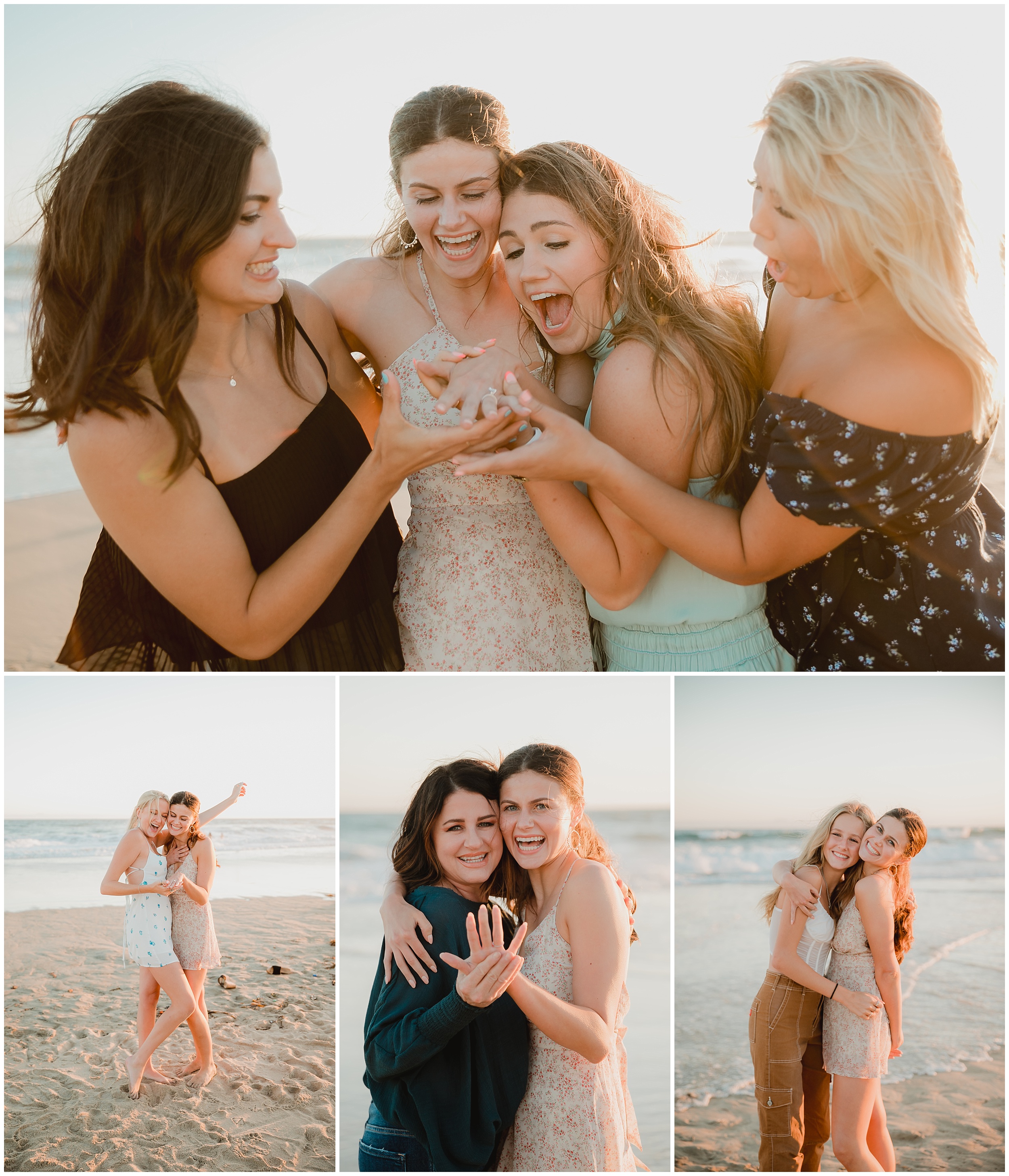 KC Huntington Beach Proposal Photography