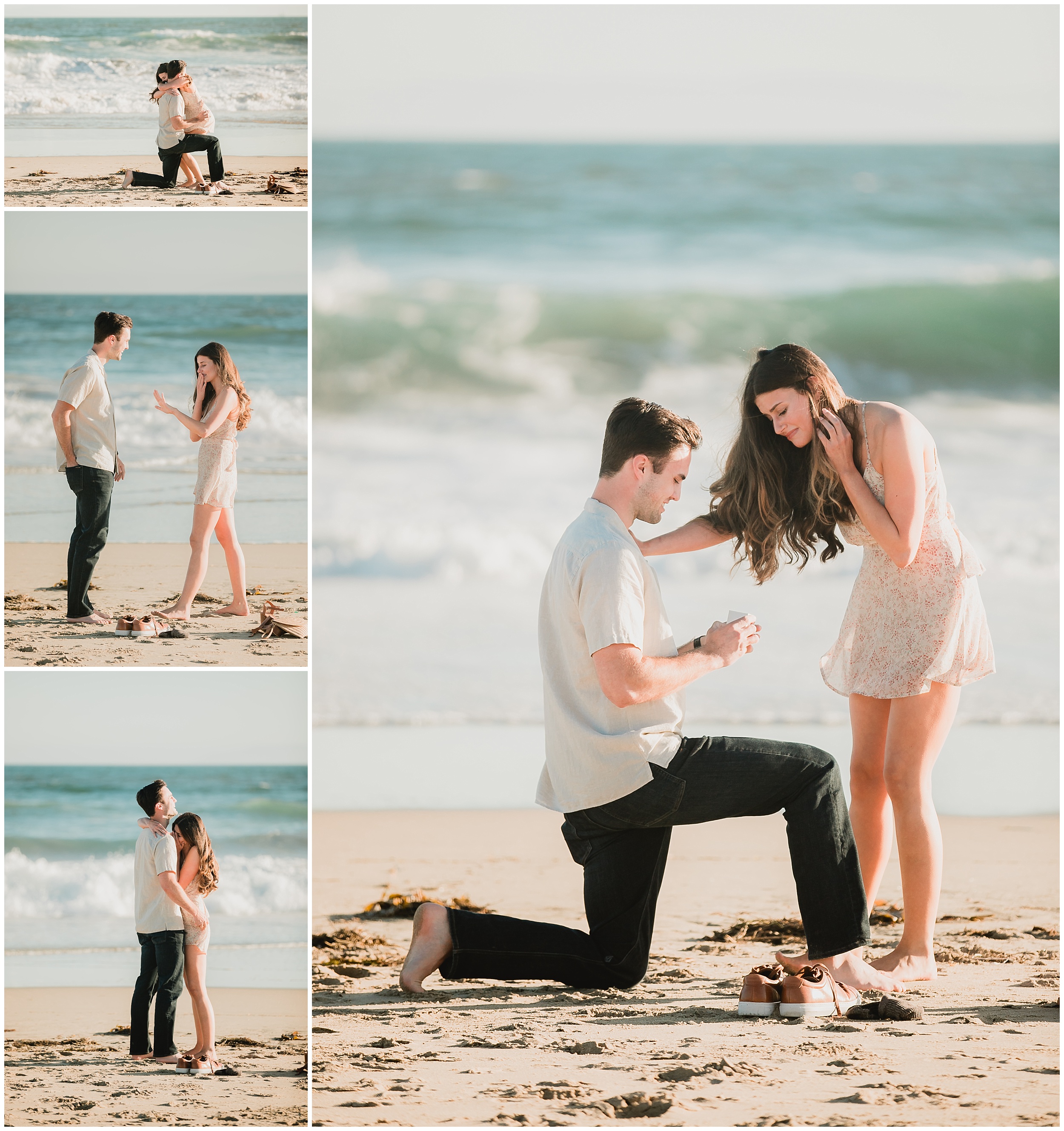 KC Huntington Beach Proposal Photography