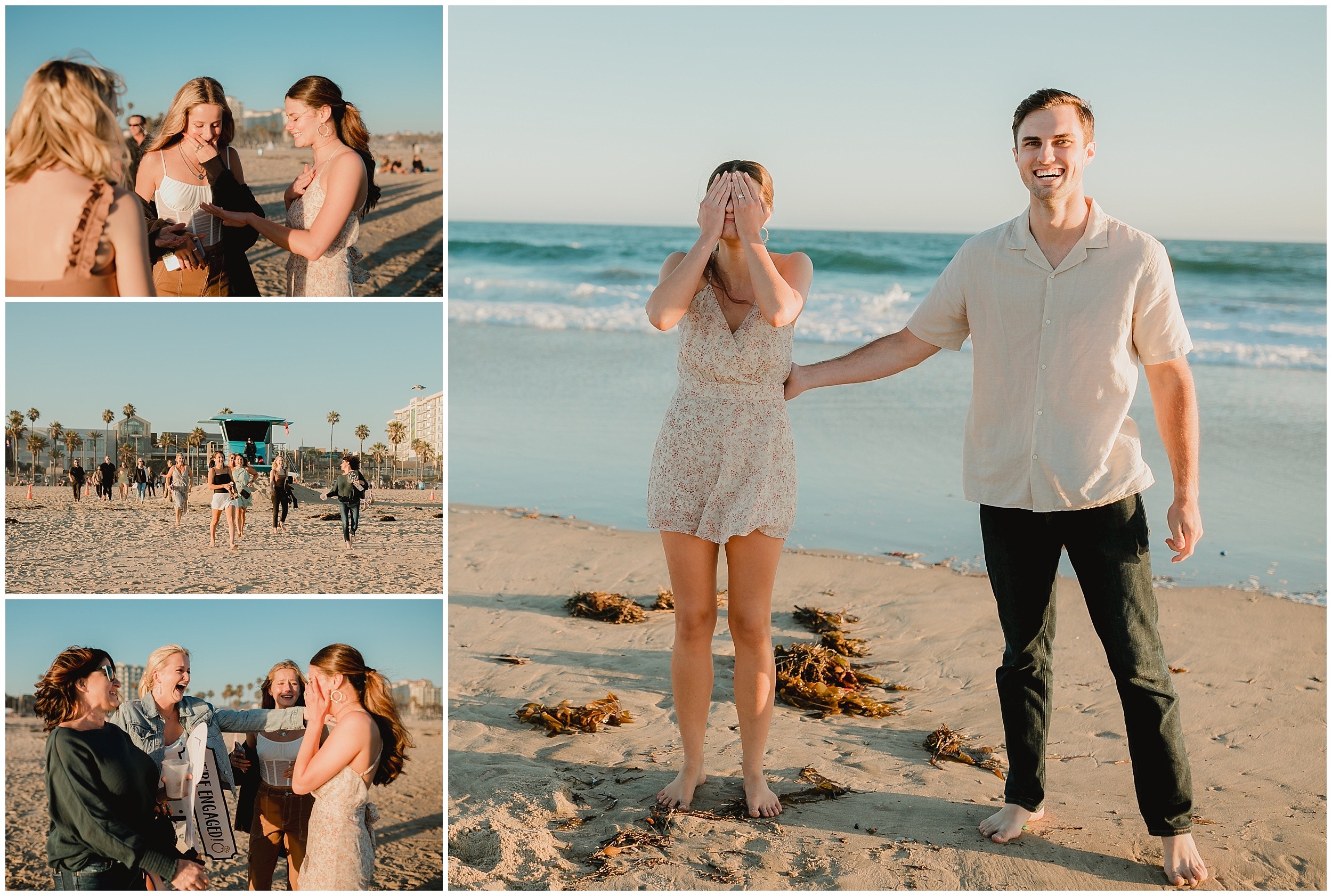 KC Huntington Beach Proposal Photography