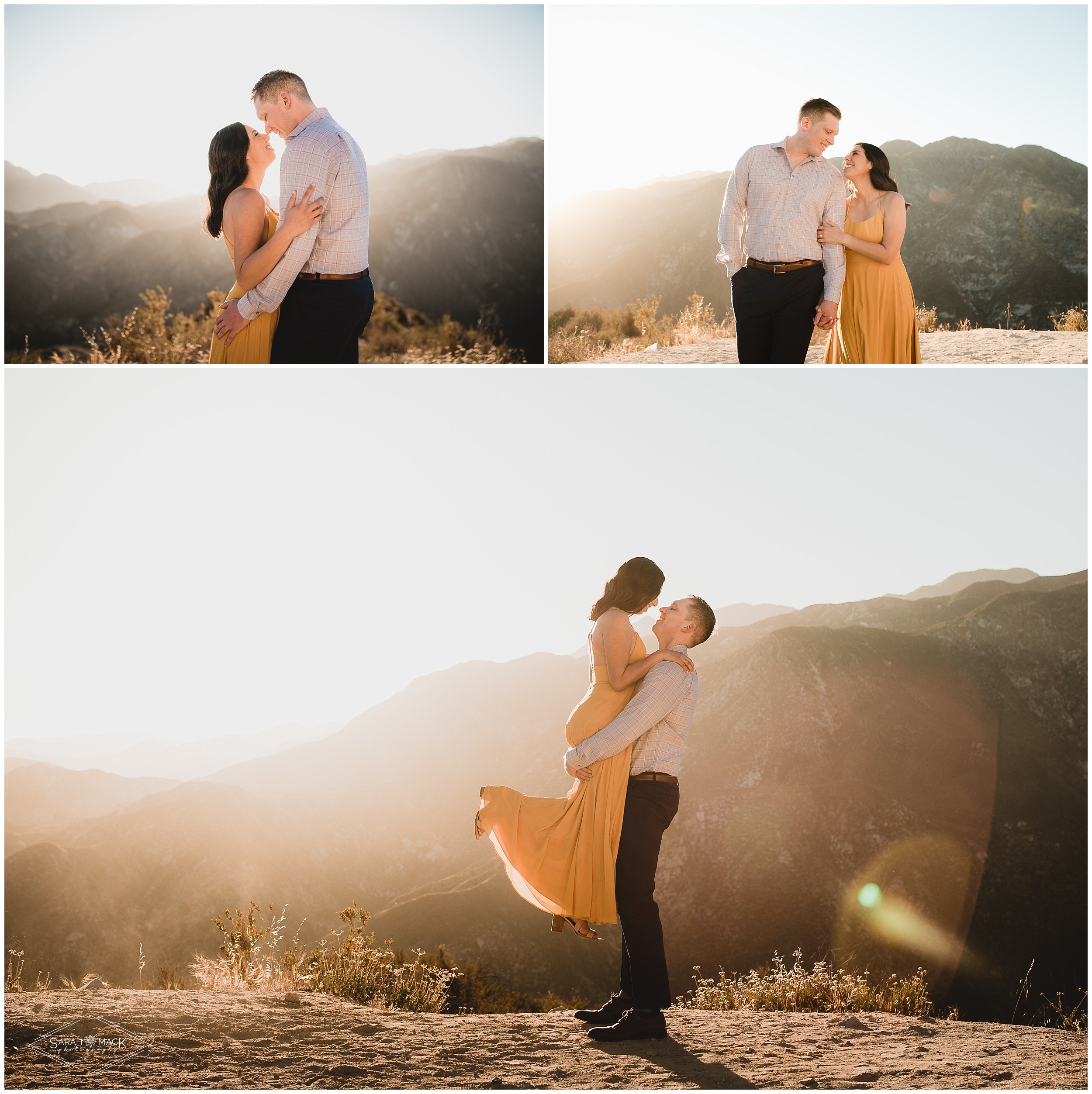 LJ Angeles National Forest Engagement Photography