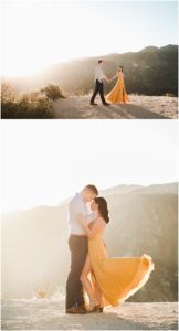 LJ Angeles National Forest Engagement Photography