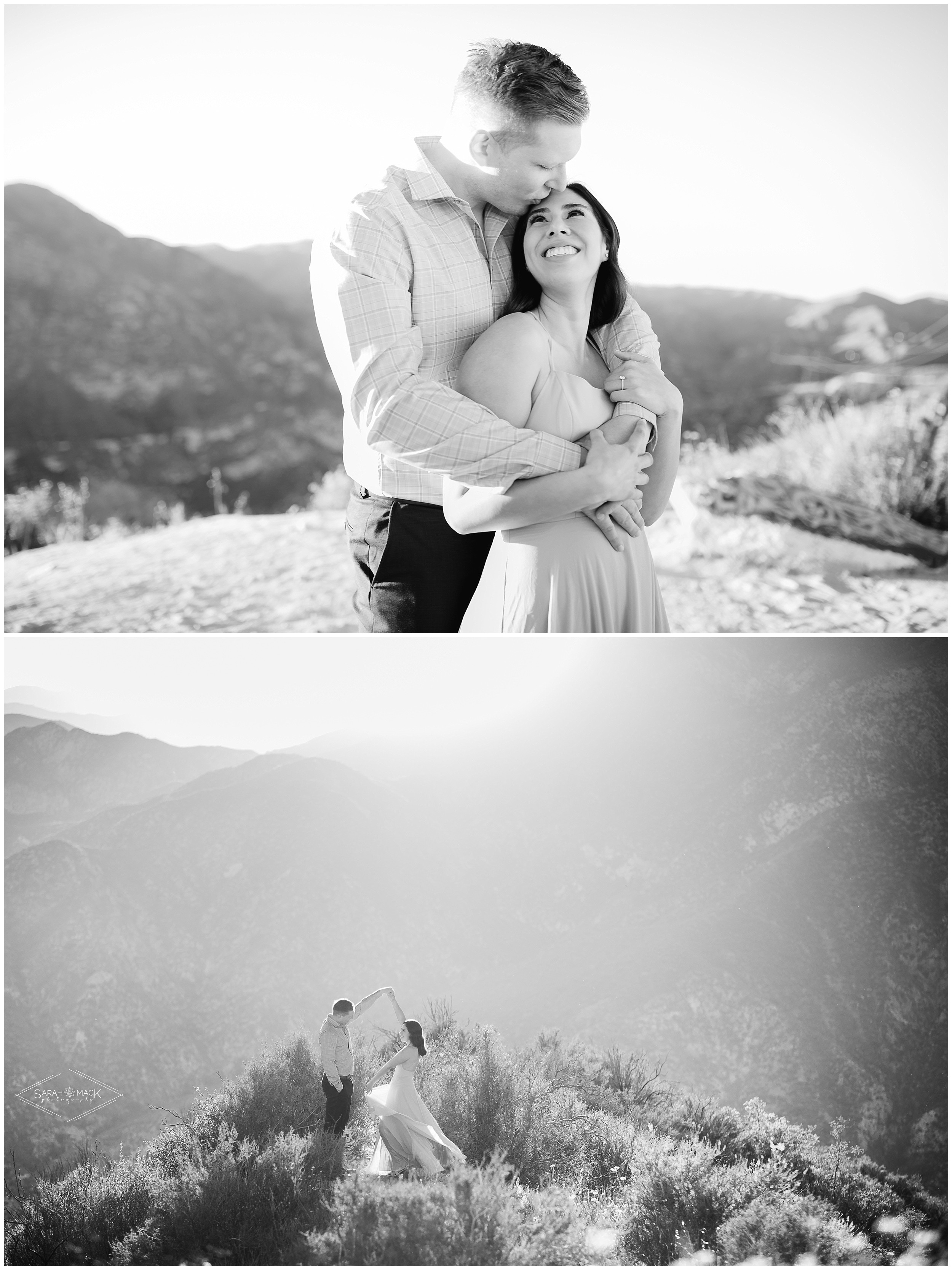 LJ Angeles National Forest Engagement Photography