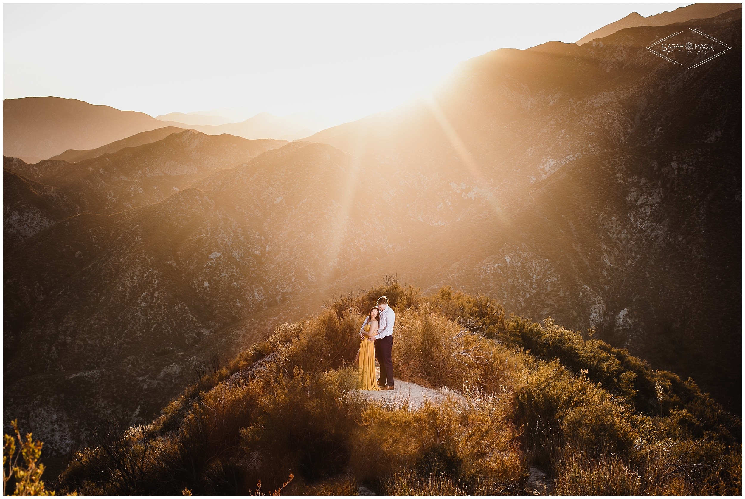 LJ Angeles National Forest Engagement Photography