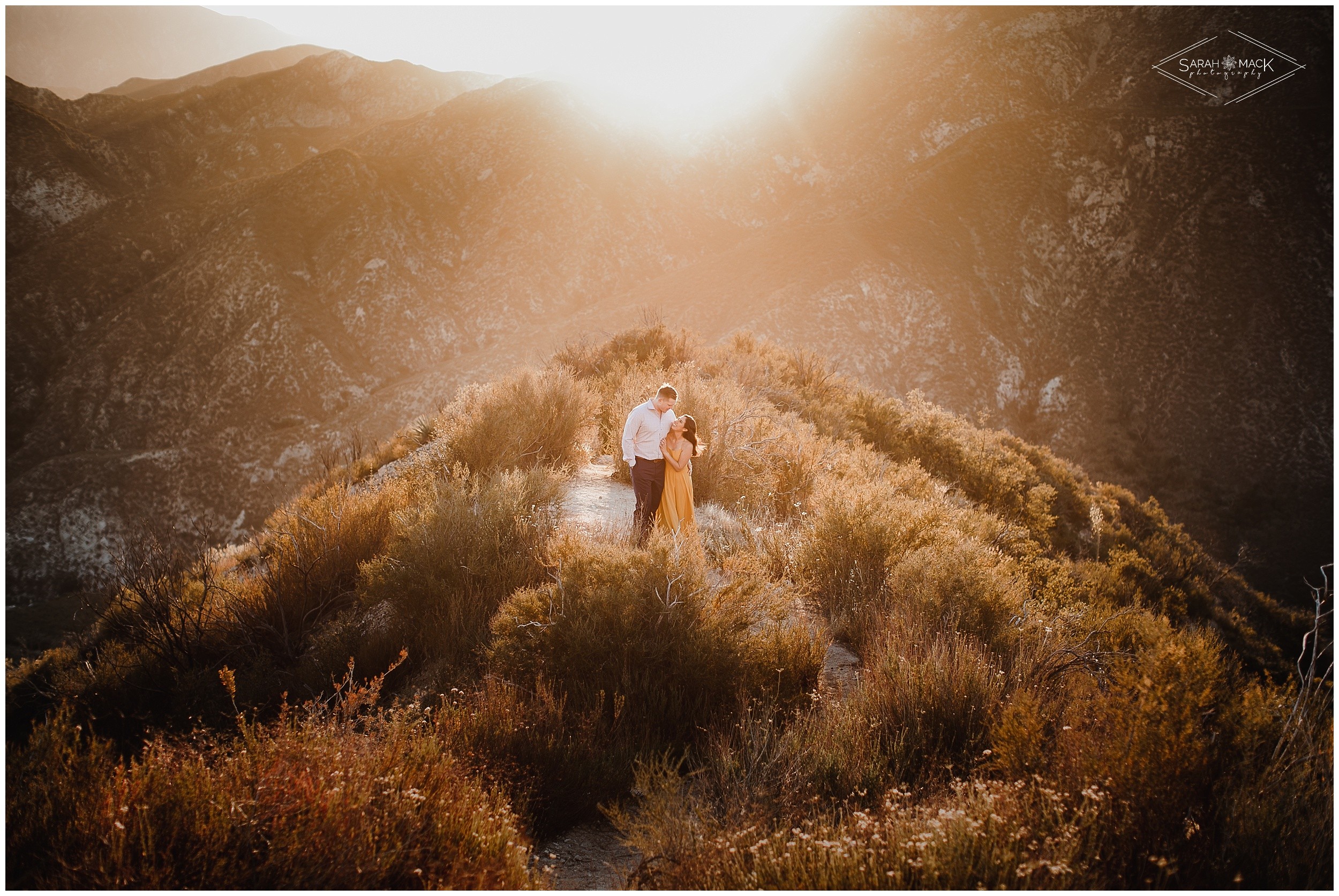 LJ Angeles National Forest Engagement Photography