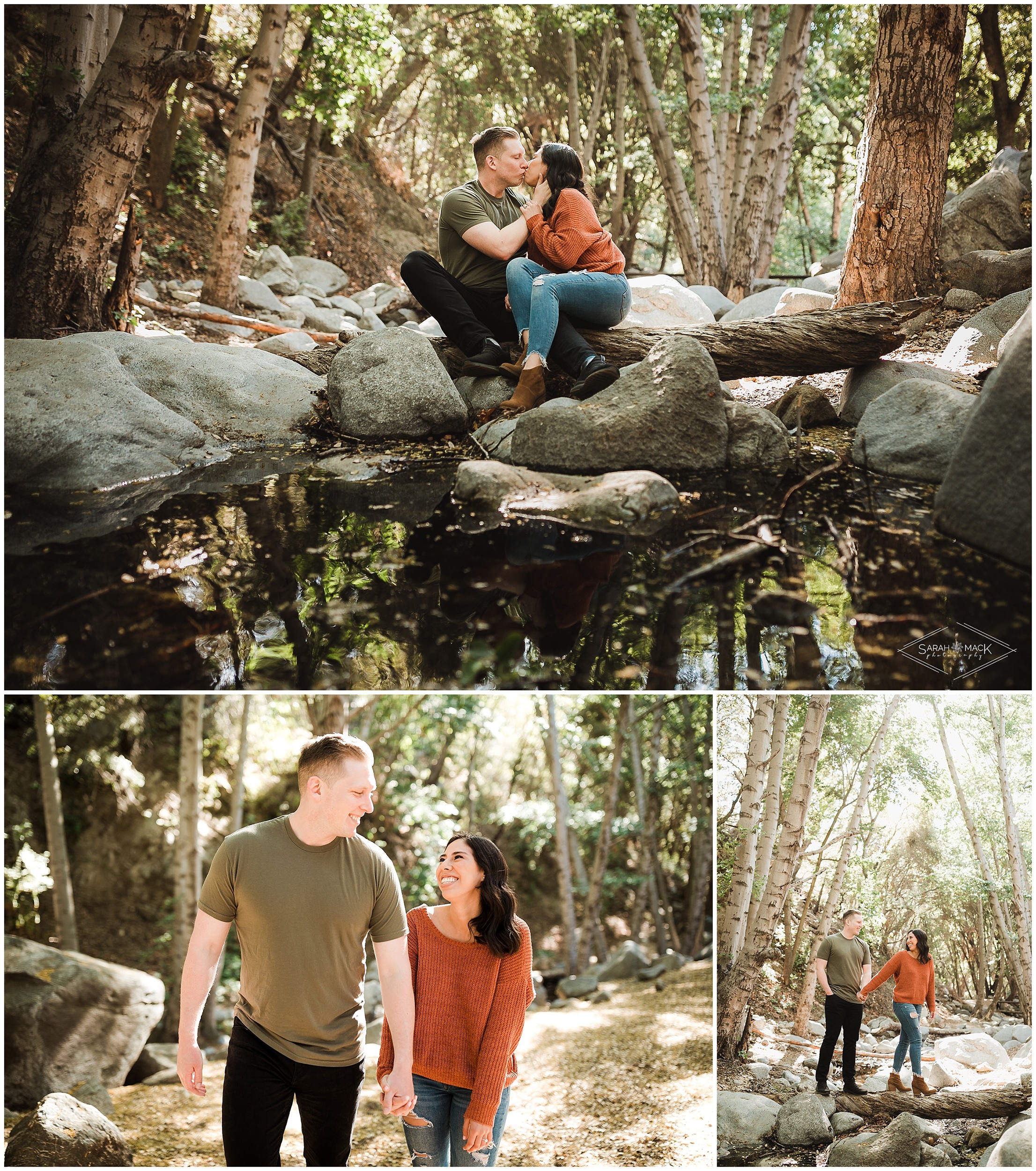 LJ Angeles National Forest Engagement Photography