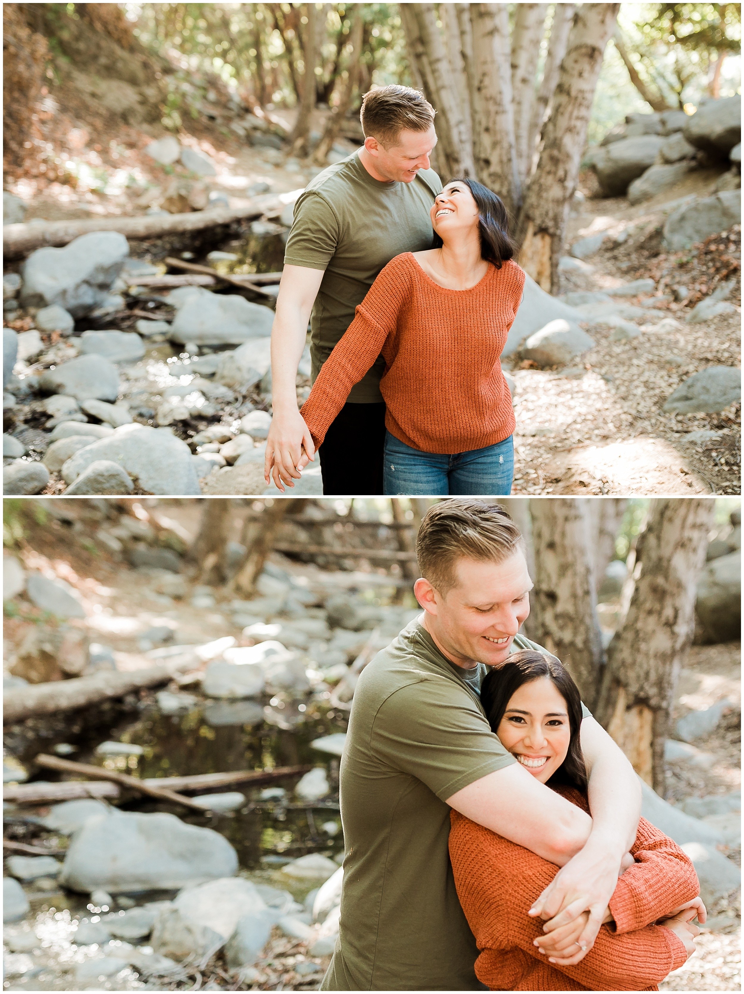 LJ Angeles National Forest Engagement Photography