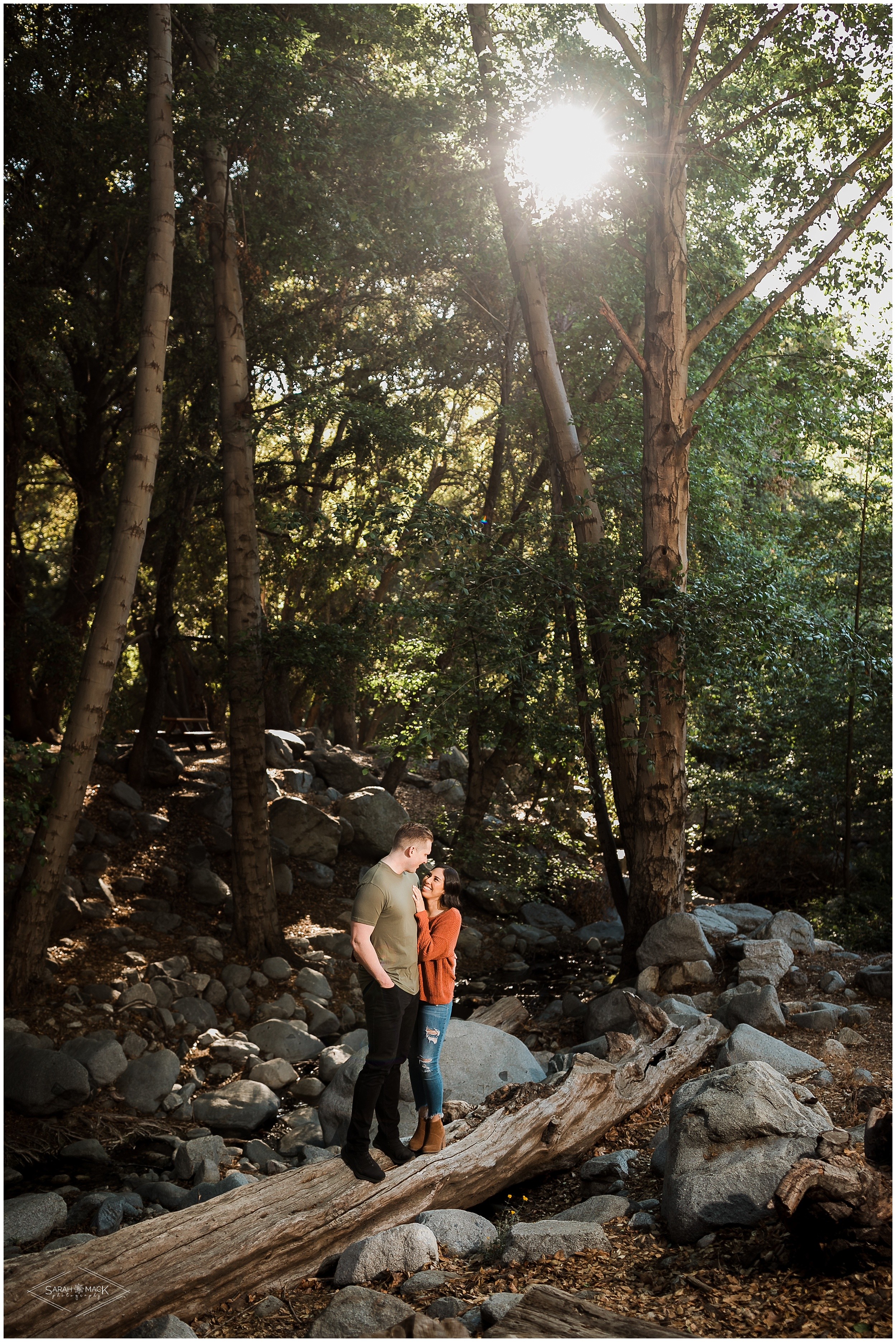 LJ Angeles National Forest Engagement Photography