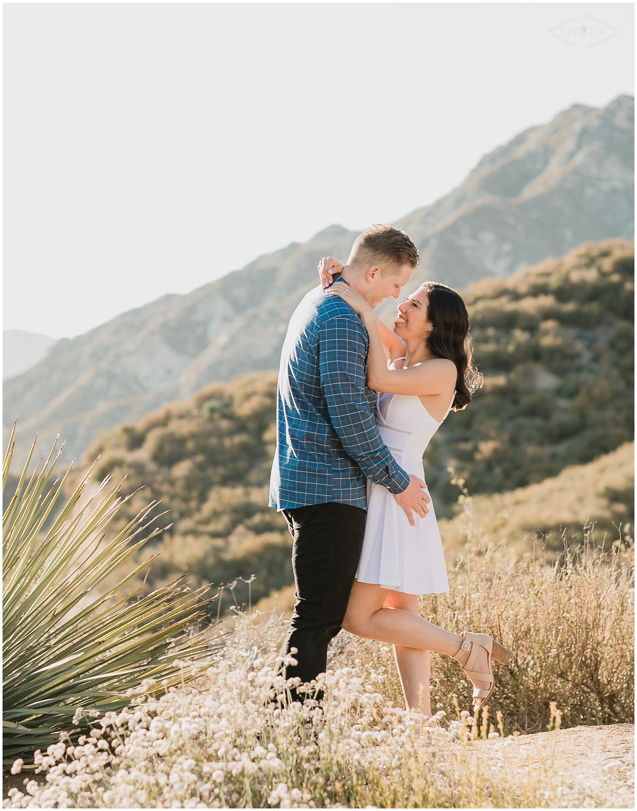 LJ Angeles National Forest Engagement Photography