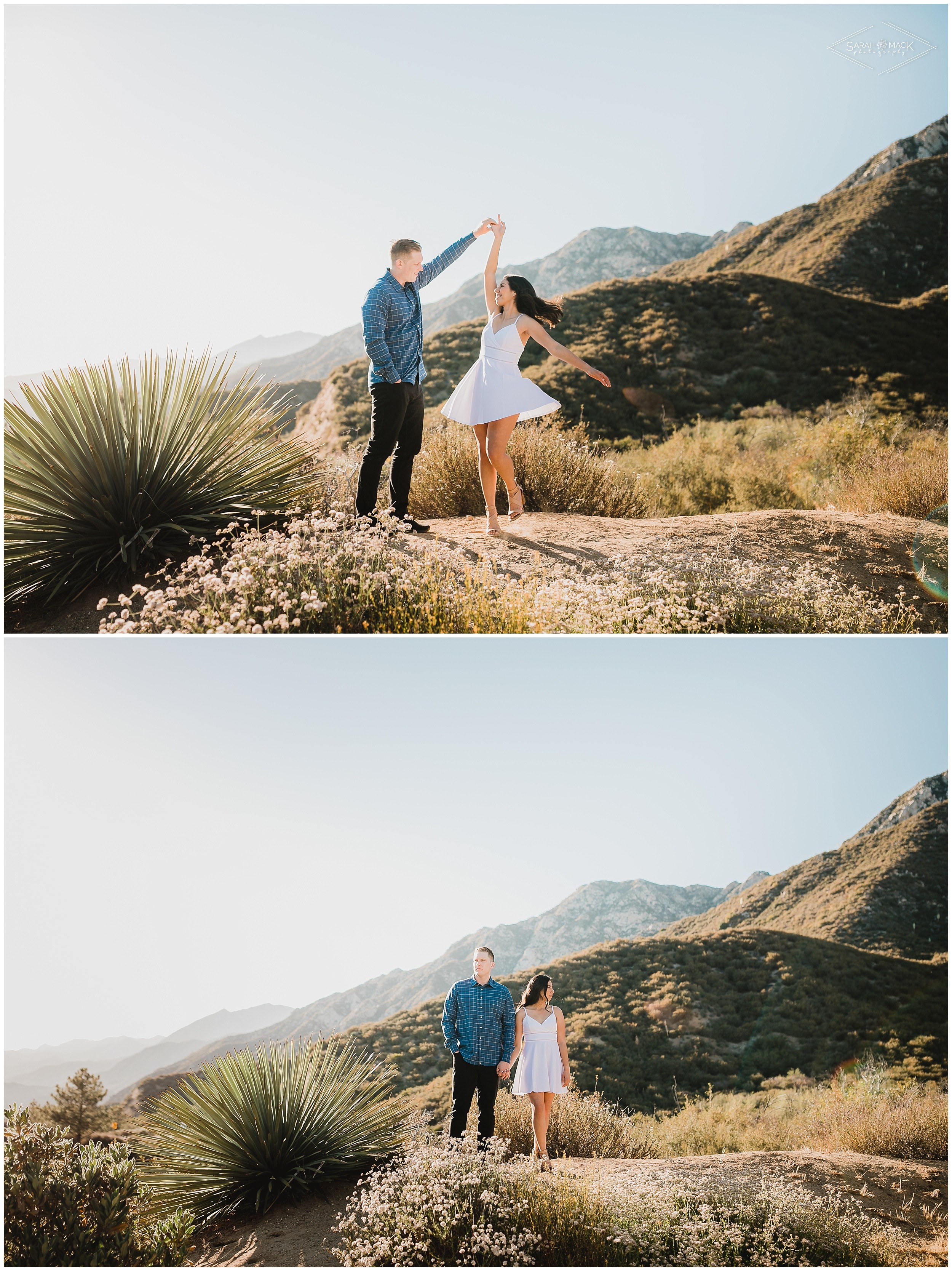 LJ Angeles National Forest Engagement Photography