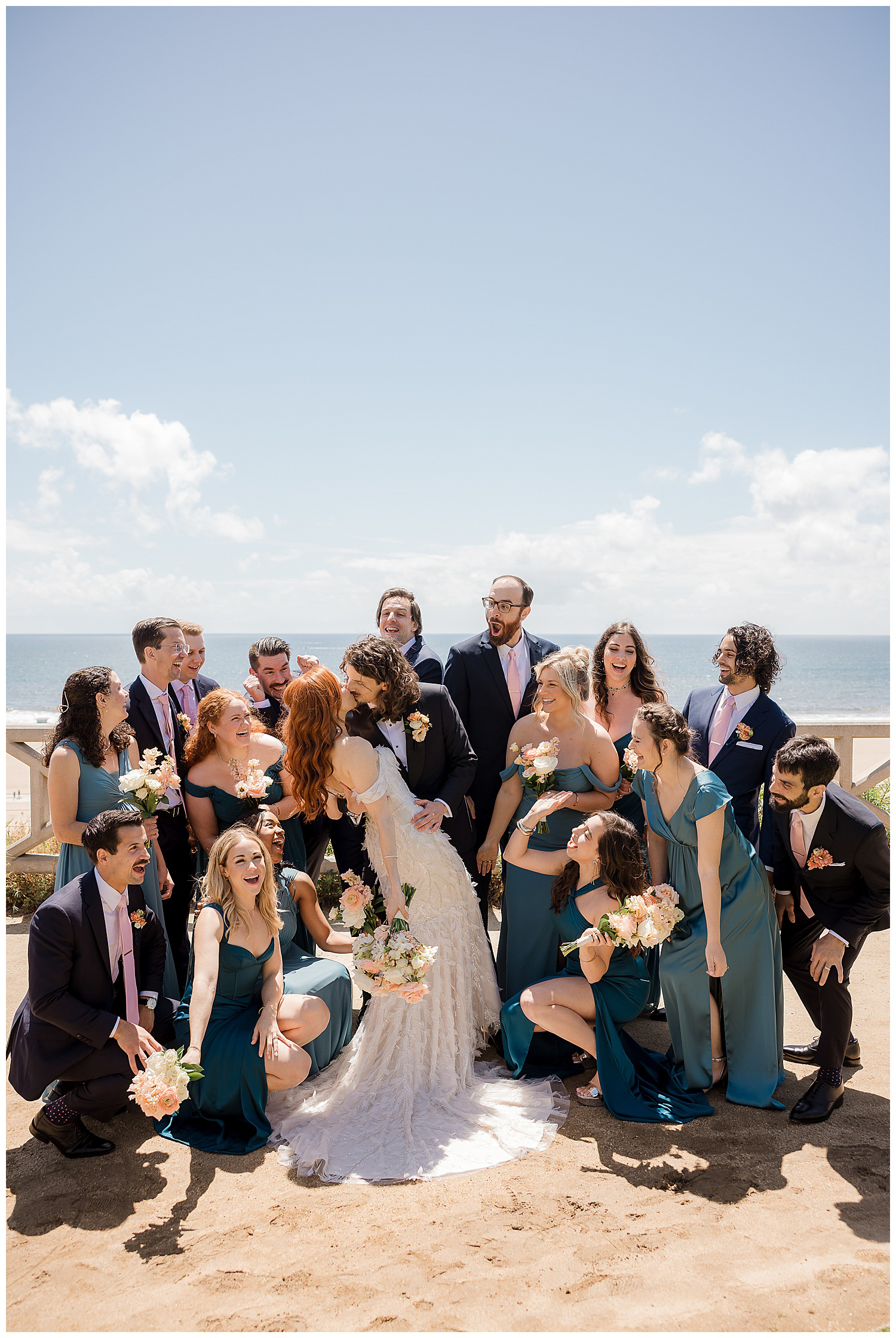 JJ Santa Monica Catholic Church Wedding Photography