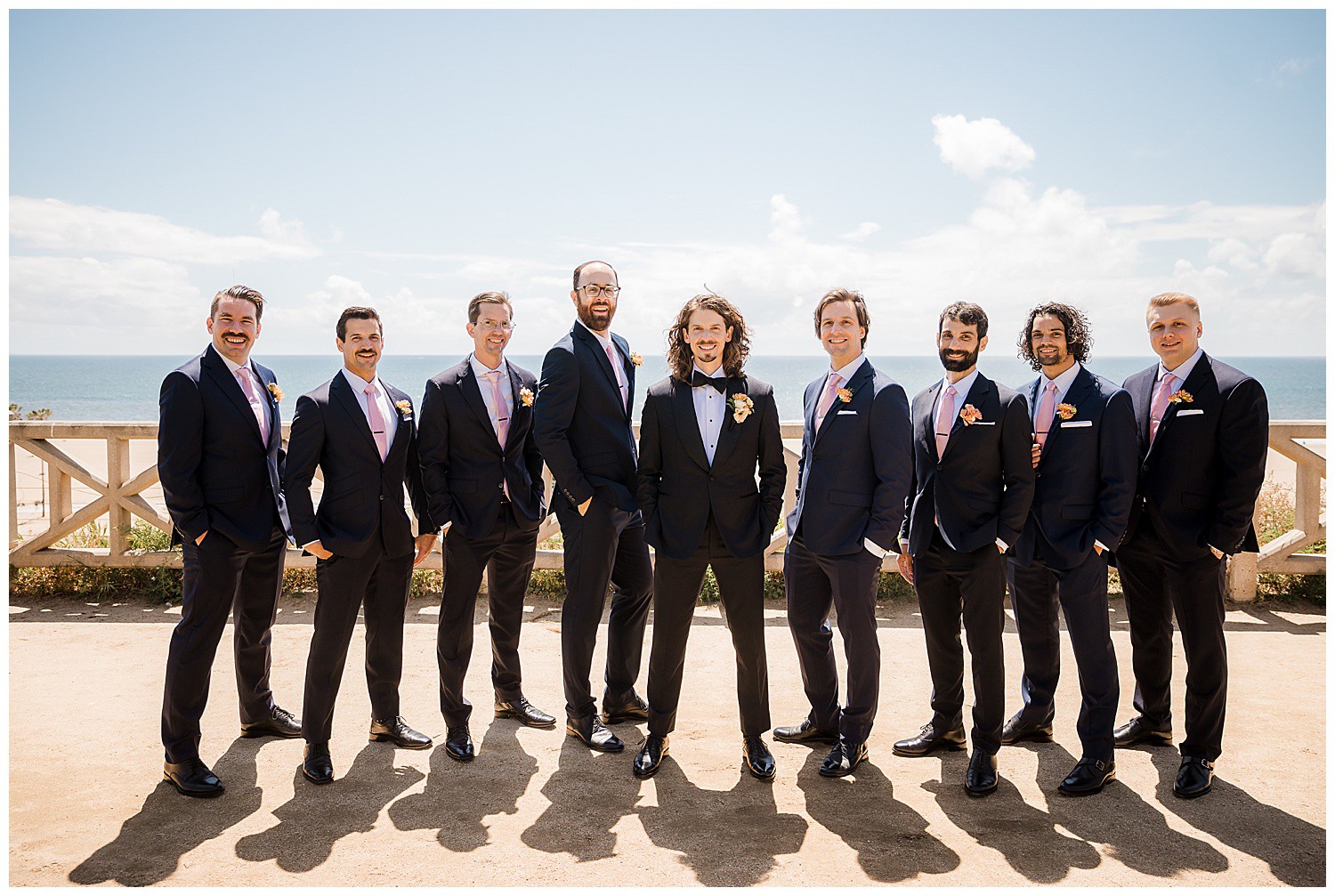 JJ Santa Monica Catholic Church Wedding Photography