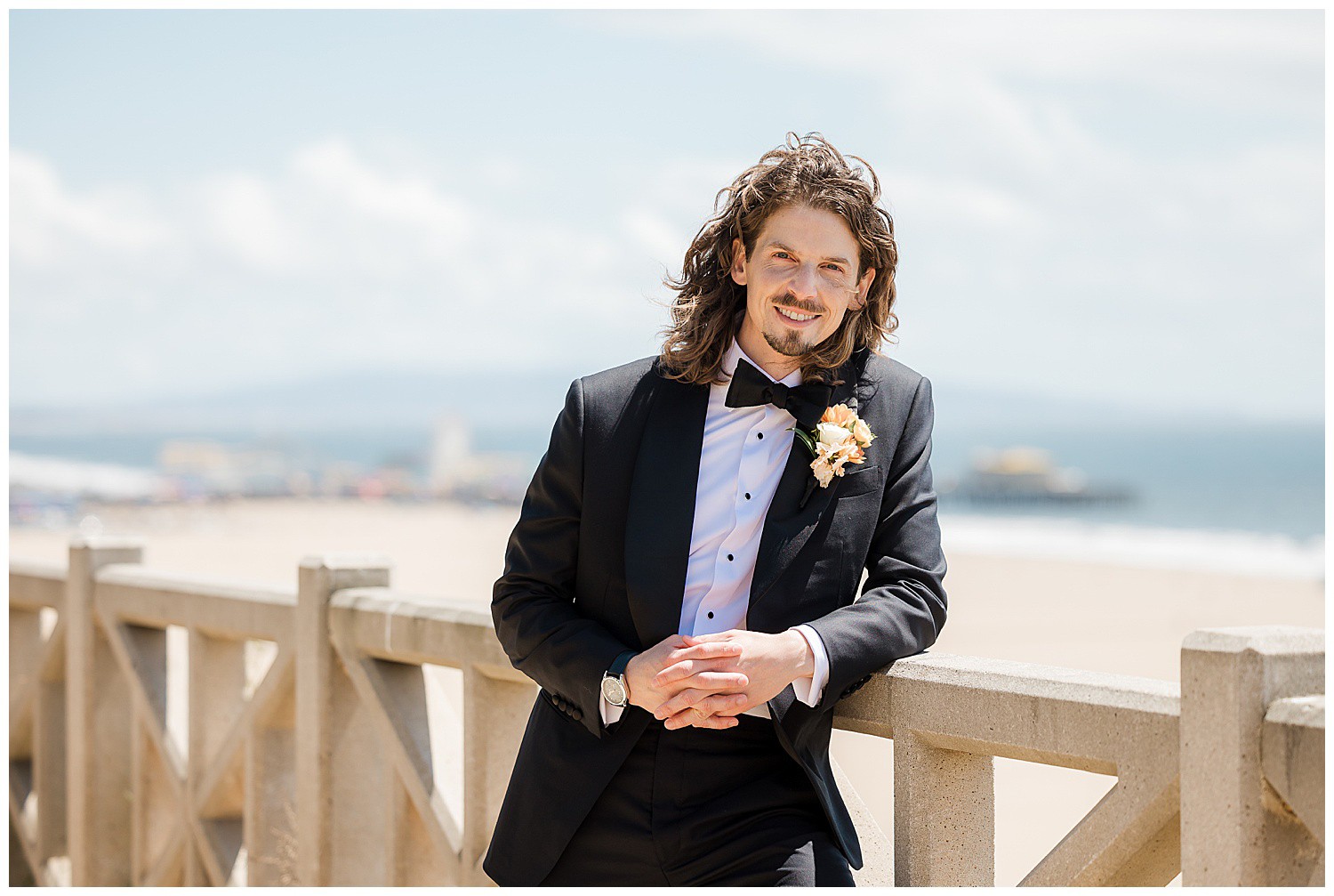 JJ Santa Monica Catholic Church Wedding Photography