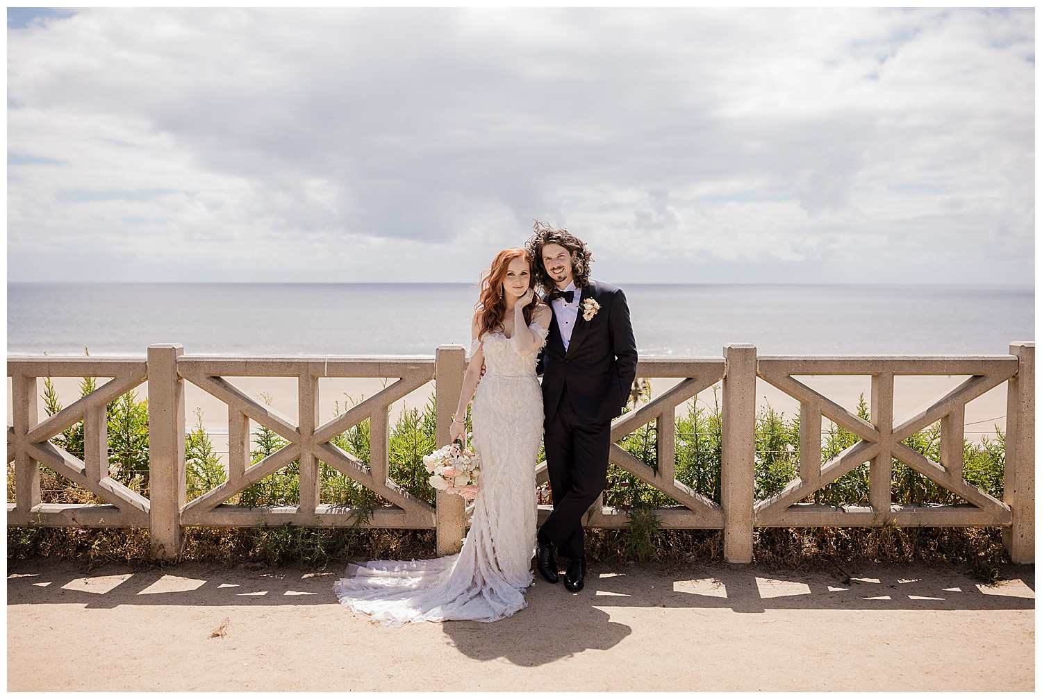 JJ Santa Monica Catholic Church Wedding Photography
